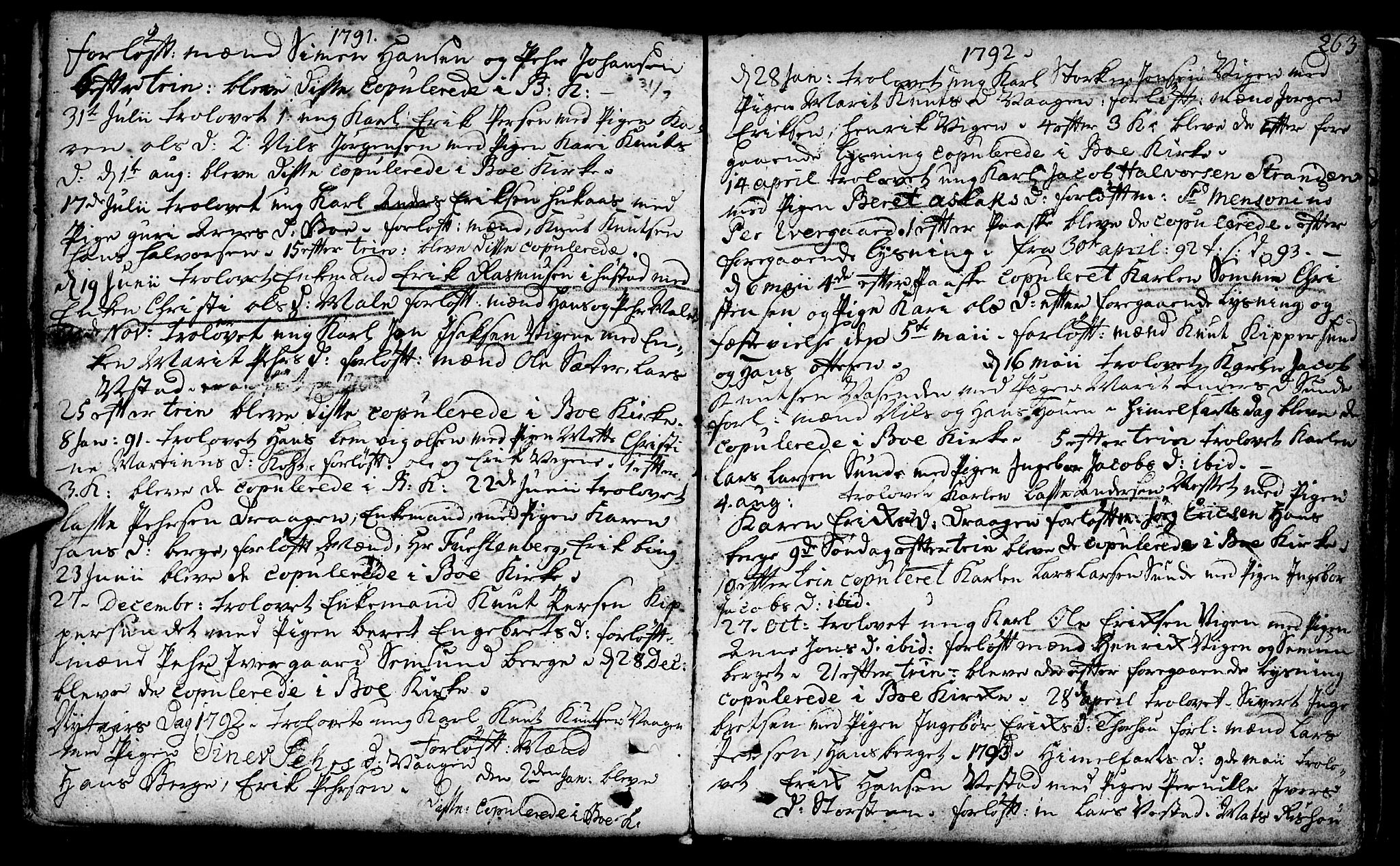 Ministerialprotokoller, klokkerbøker og fødselsregistre - Møre og Romsdal, SAT/A-1454/566/L0761: Parish register (official) no. 566A02 /1, 1767-1817, p. 263