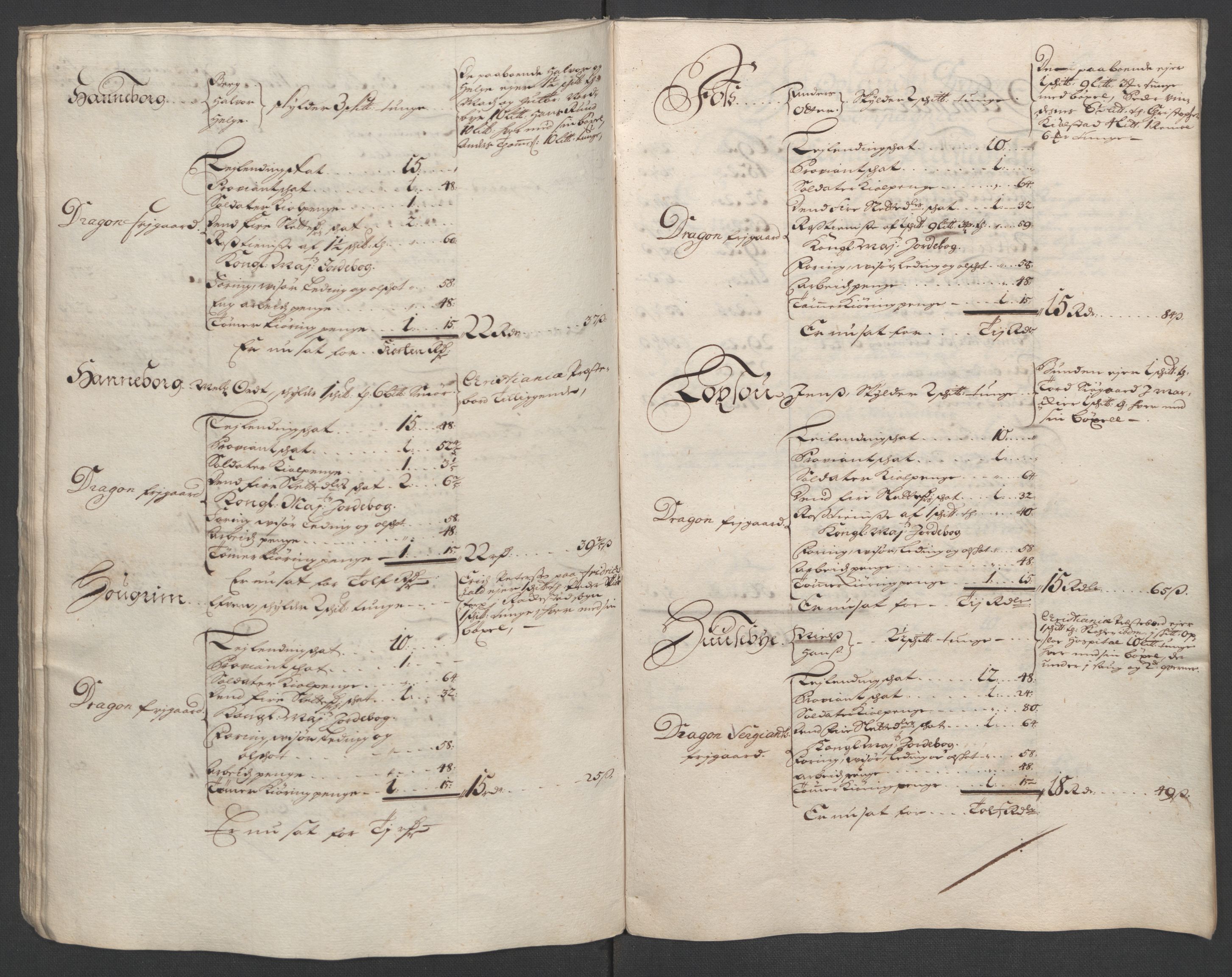 Rentekammeret inntil 1814, Reviderte regnskaper, Fogderegnskap, AV/RA-EA-4092/R11/L0589: Fogderegnskap Nedre Romerike, 1705, p. 288