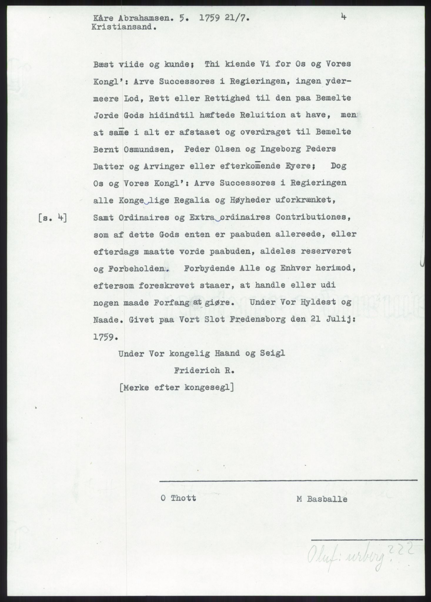 Samlinger til kildeutgivelse, Diplomavskriftsamlingen, RA/EA-4053/H/Ha, p. 500