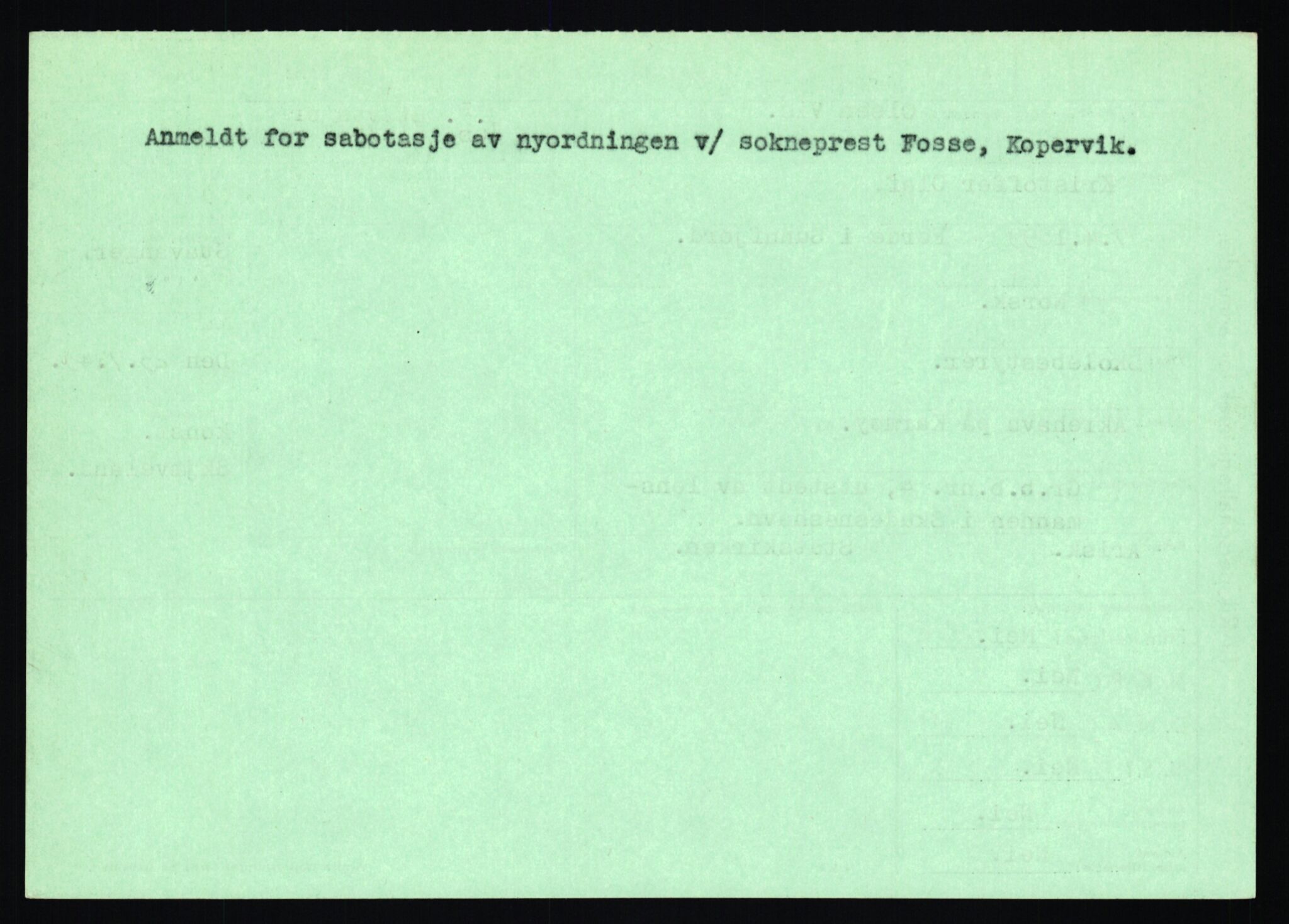 Statspolitiet - Hovedkontoret / Osloavdelingen, AV/RA-S-1329/C/Ca/L0016: Uberg - Øystese, 1943-1945, p. 1083