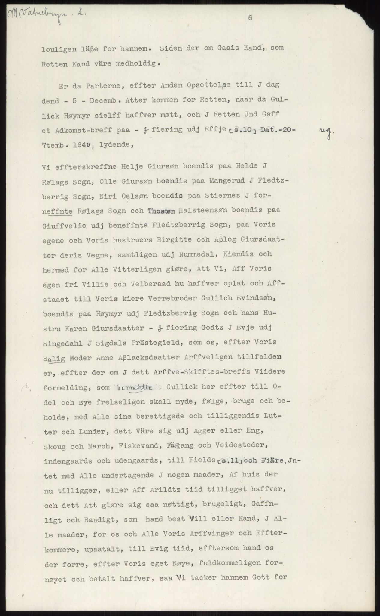 Samlinger til kildeutgivelse, Diplomavskriftsamlingen, AV/RA-EA-4053/H/Ha, p. 415