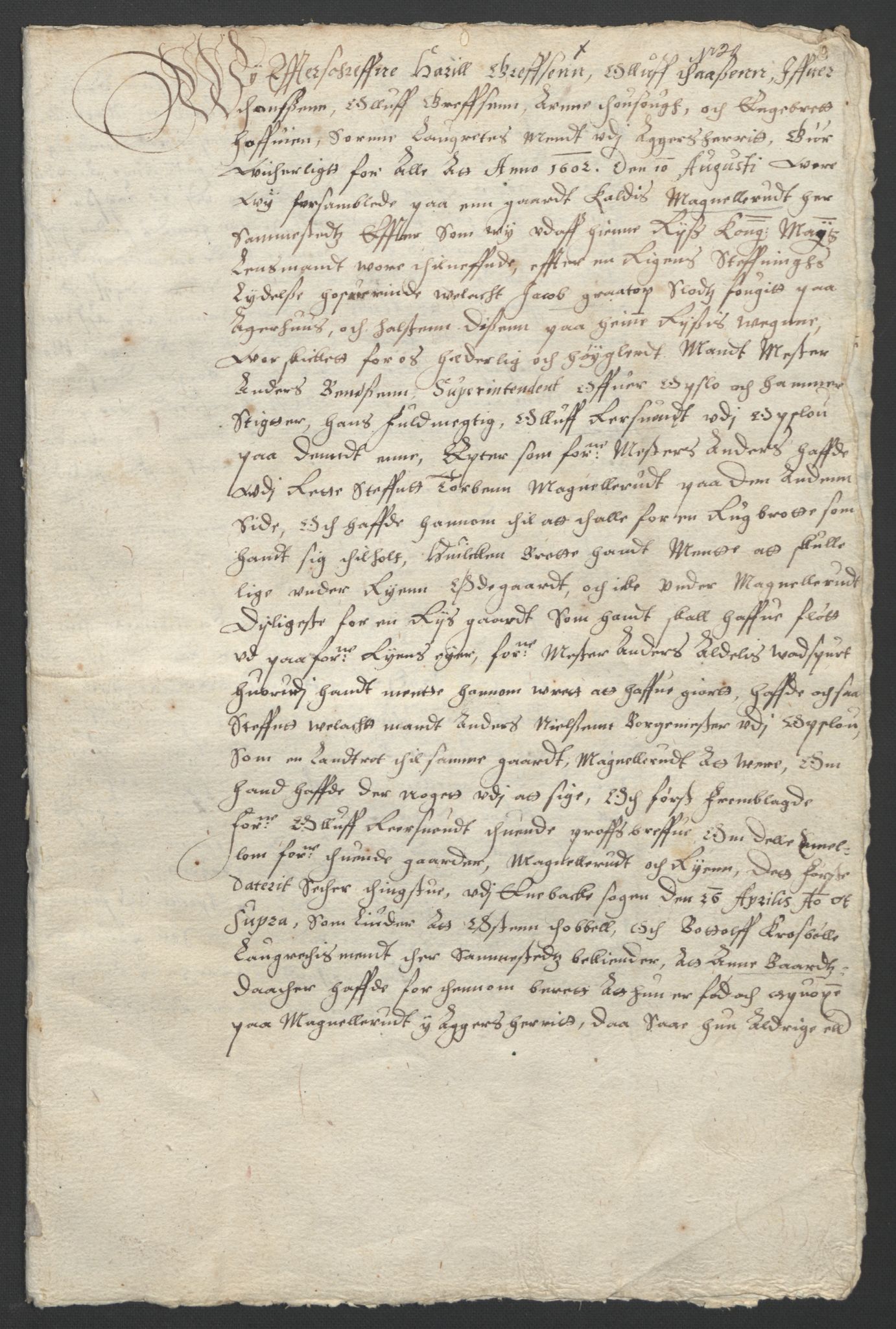 Oslo stiftsdireksjon, SAO/A-11085/G/Gb/L0001: Bispestolens dokumenter, 1584-1612, p. 79