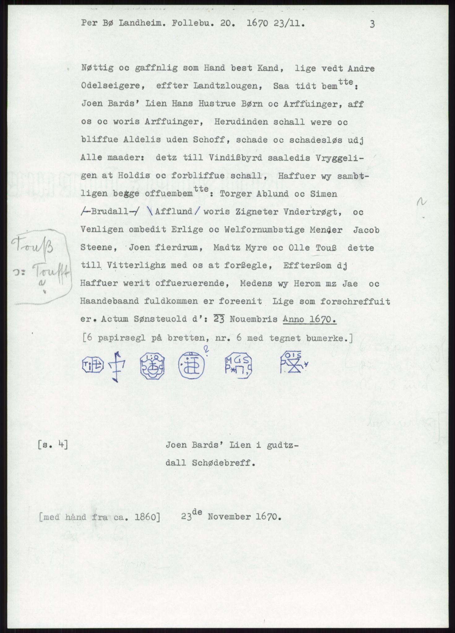 Samlinger til kildeutgivelse, Diplomavskriftsamlingen, AV/RA-EA-4053/H/Ha, p. 3091