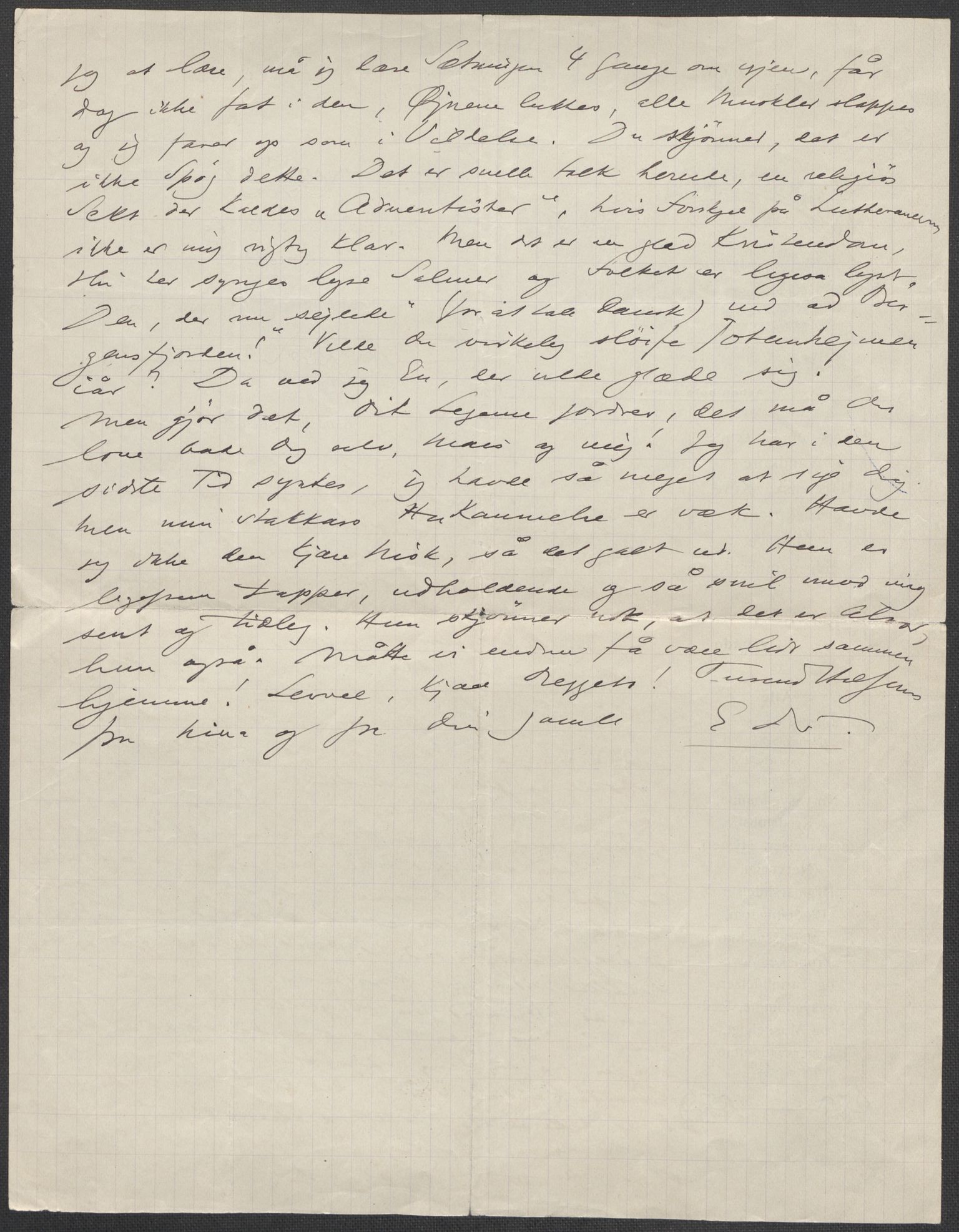 Beyer, Frants, AV/RA-PA-0132/F/L0001: Brev fra Edvard Grieg til Frantz Beyer og "En del optegnelser som kan tjene til kommentar til brevene" av Marie Beyer, 1872-1907, p. 890