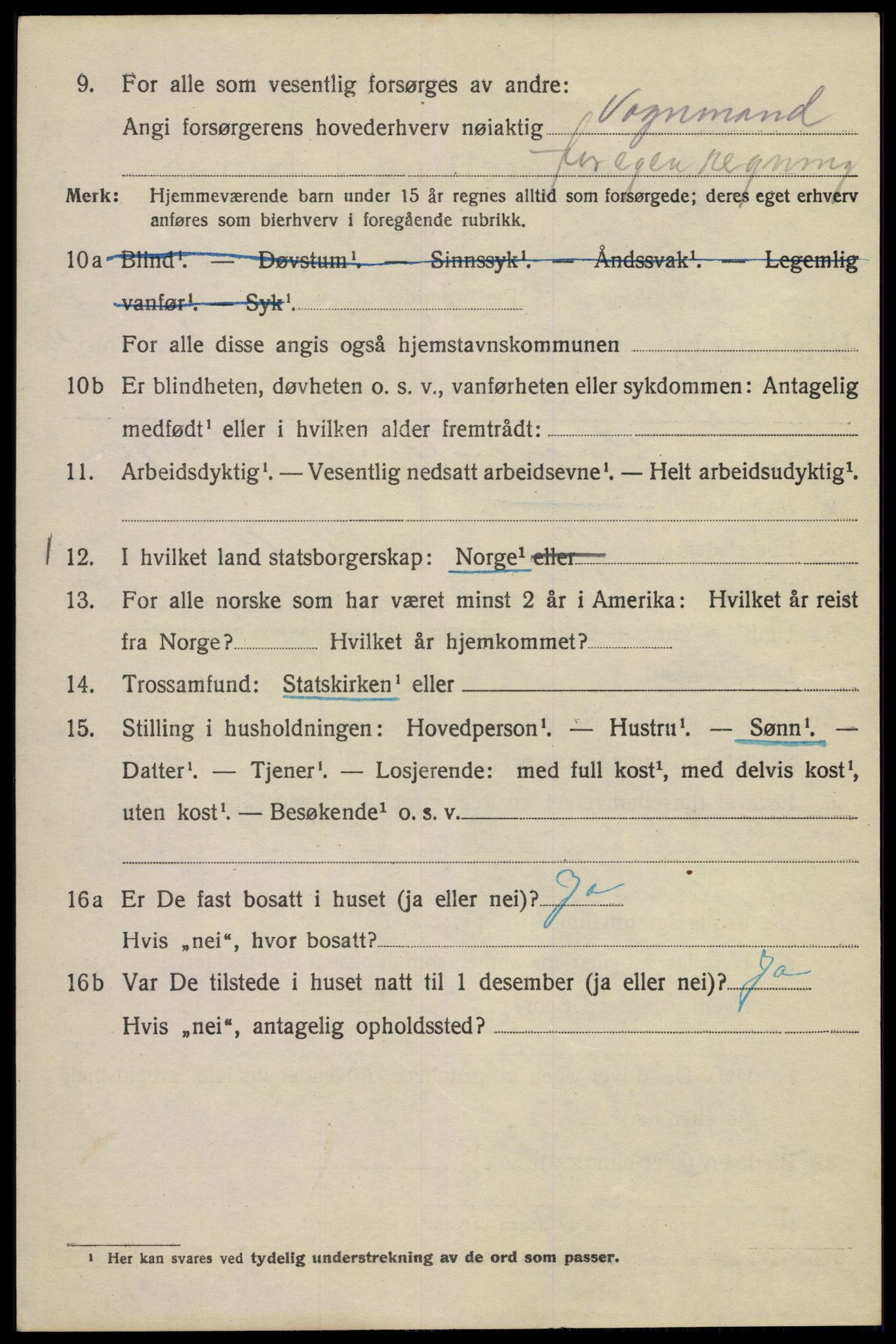 SAO, 1920 census for Kristiania, 1920, p. 561724