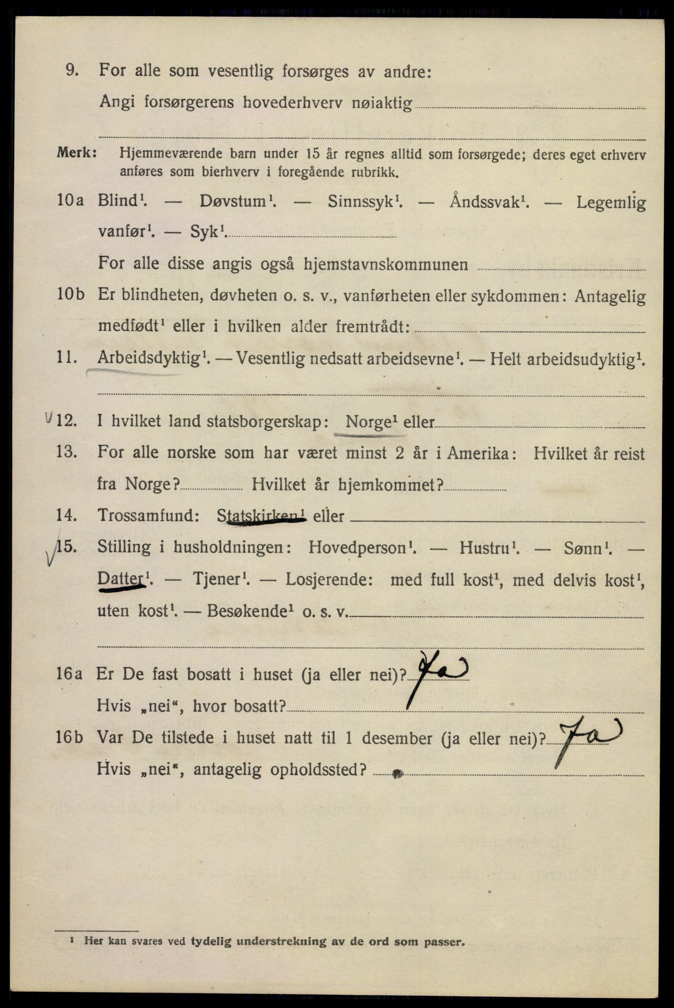 SAO, 1920 census for Kristiania, 1920, p. 650254