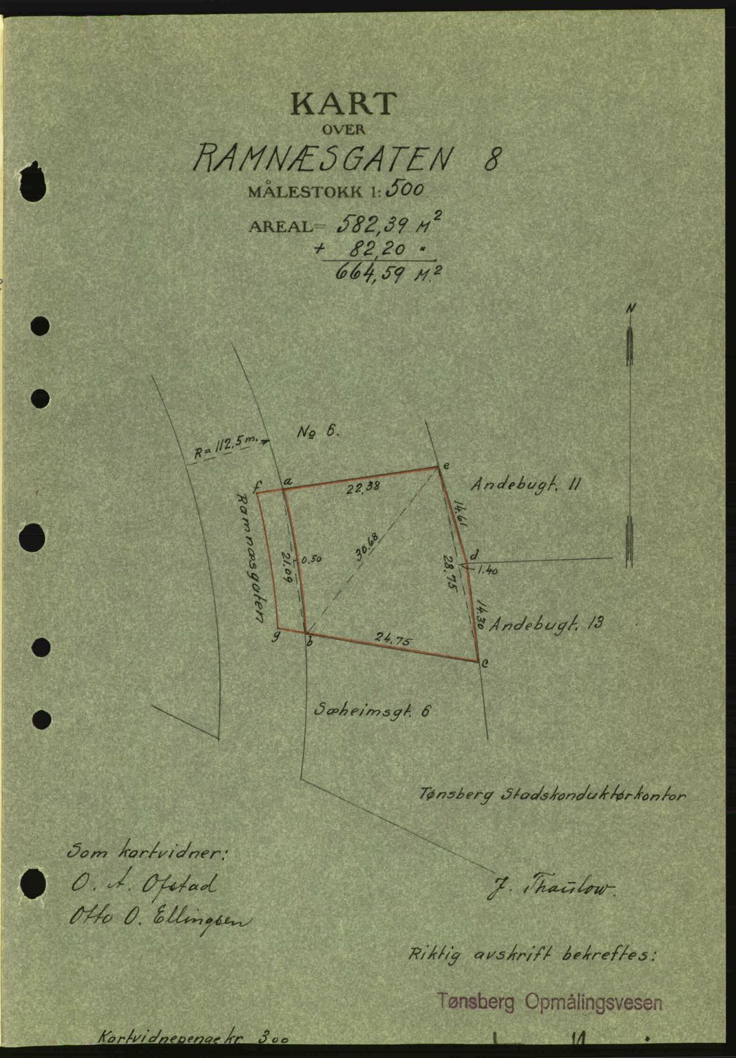 Tønsberg sorenskriveri, AV/SAKO-A-130/G/Ga/Gaa/L0013: Mortgage book no. A13, 1943-1943, Diary no: : 1072/1943