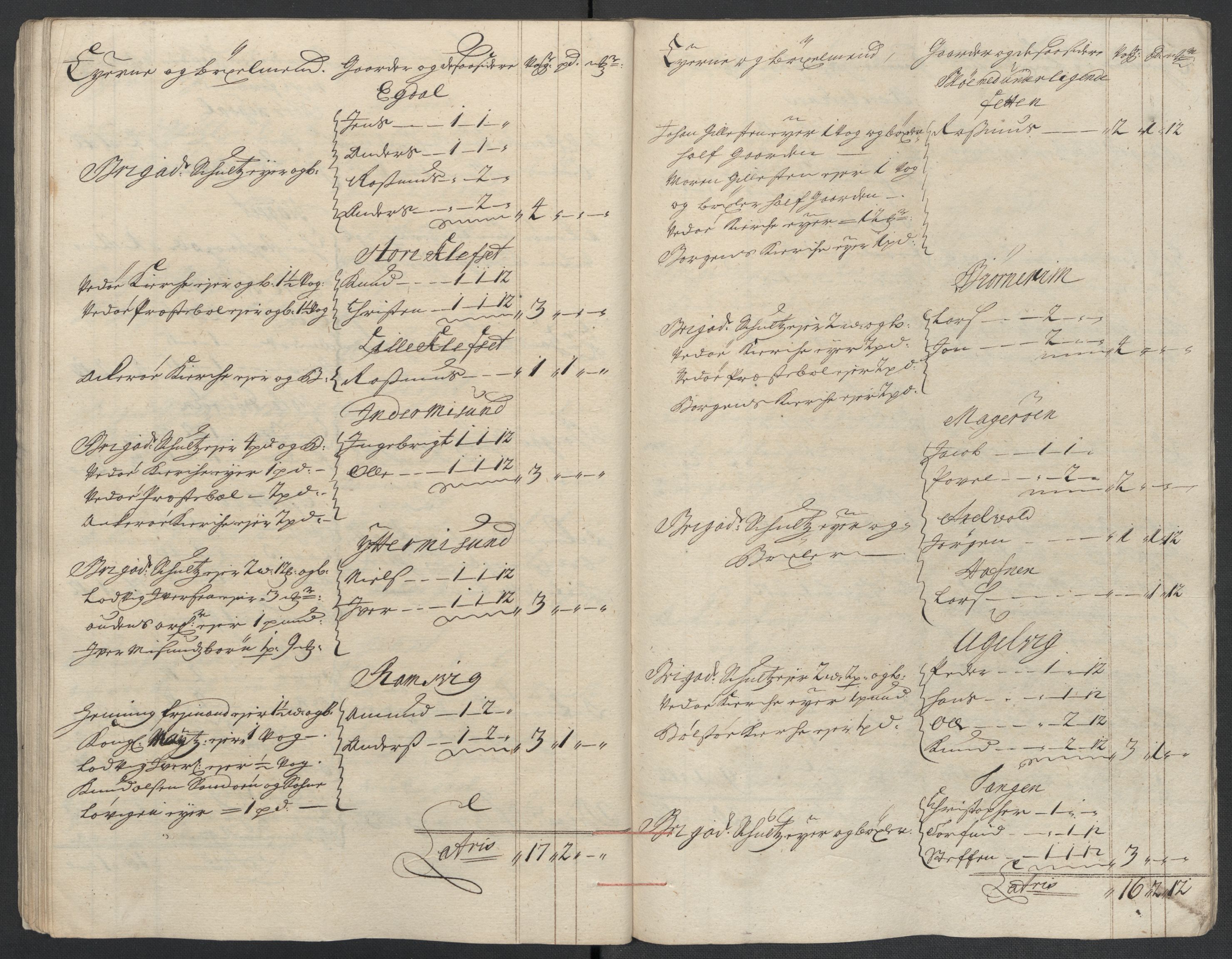 Rentekammeret inntil 1814, Reviderte regnskaper, Fogderegnskap, AV/RA-EA-4092/R55/L3658: Fogderegnskap Romsdal, 1707-1708, p. 233