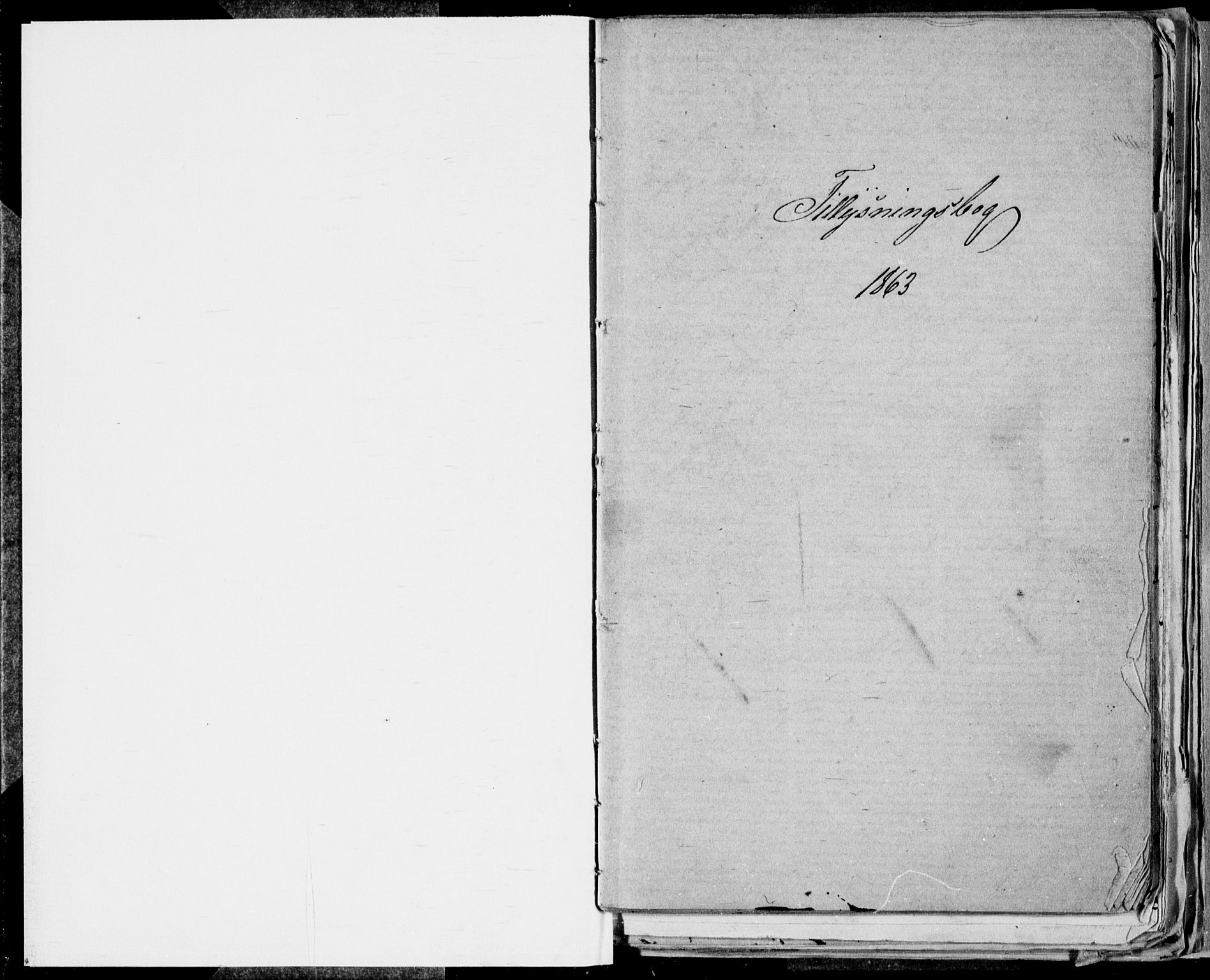 Eidanger kirkebøker, SAKO/A-261/H/Ha/L0001: Banns register no. 1, 1863-1874