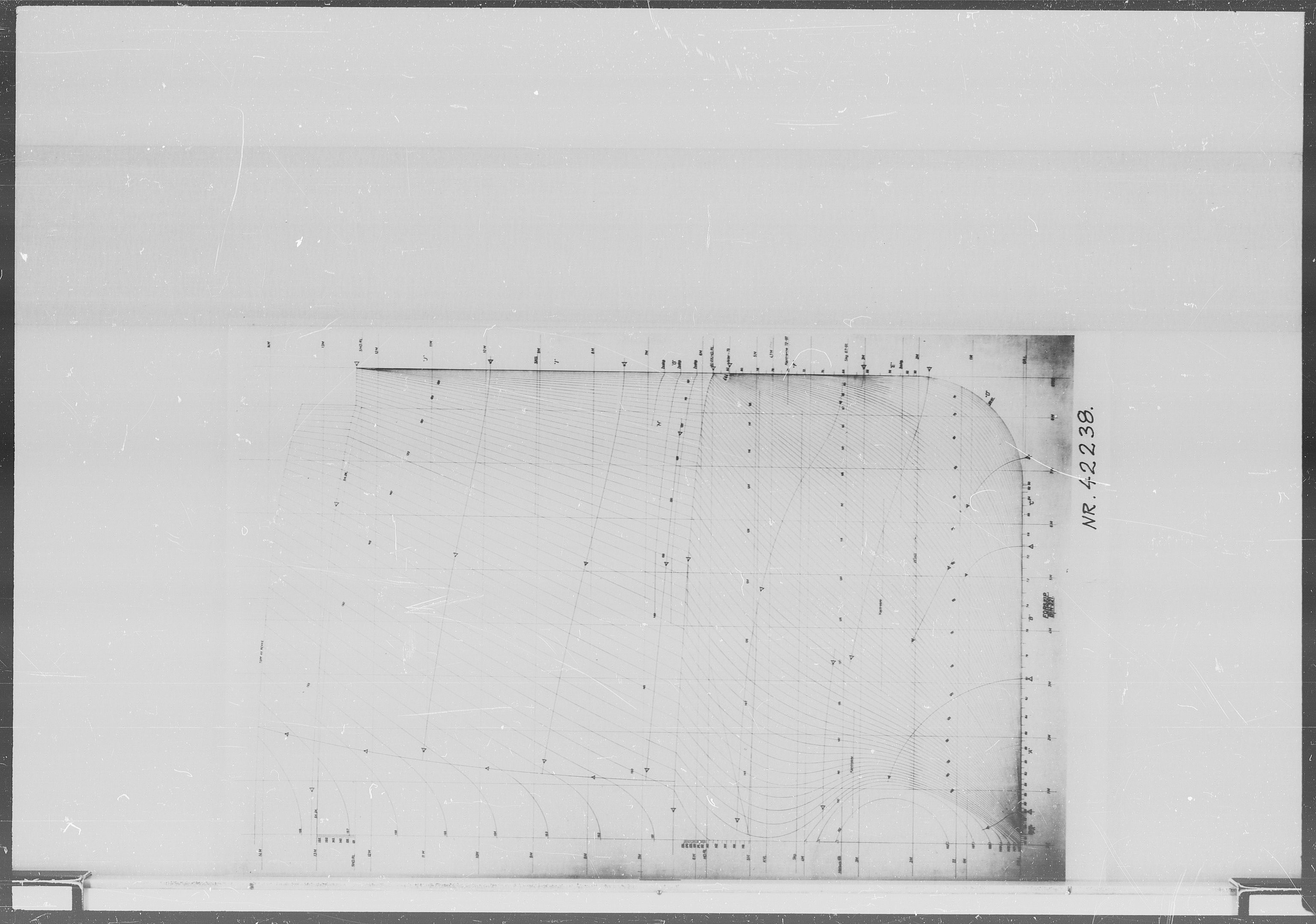 Kristiansand Mekaniske Verksted, SAK/D/0612/G/Ga/L0007: 36 mm mikrofilmruller, reprofoto av skipstegninger, byggenr. 211-222, p. 4