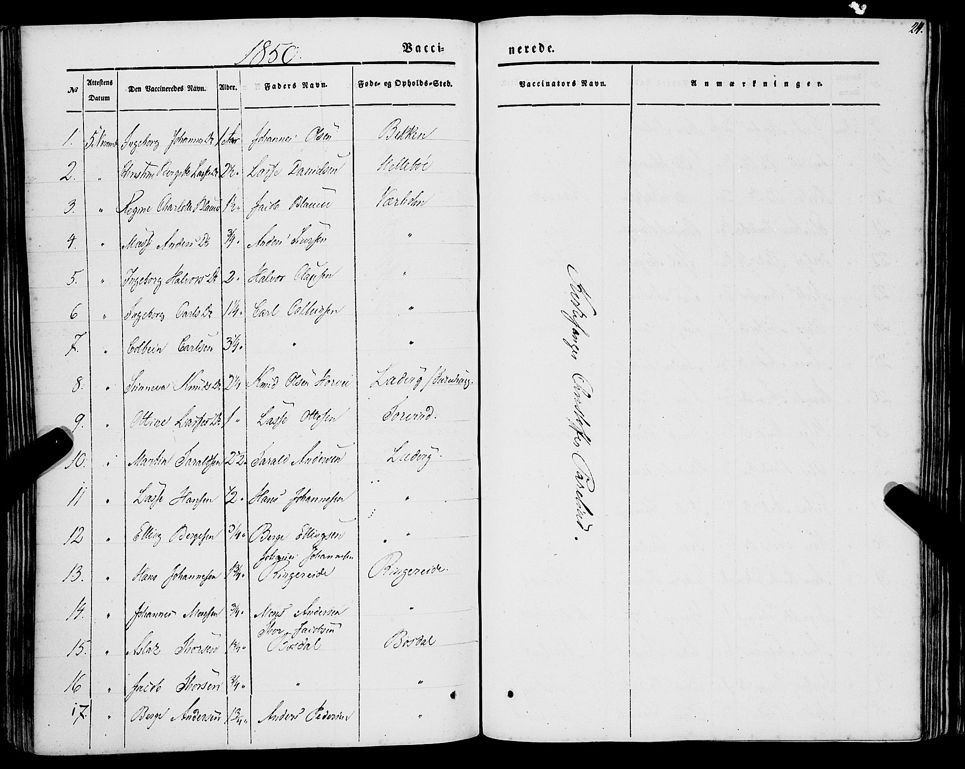 Lavik sokneprestembete, SAB/A-80901: Parish register (official) no. A 3, 1843-1863, p. 24