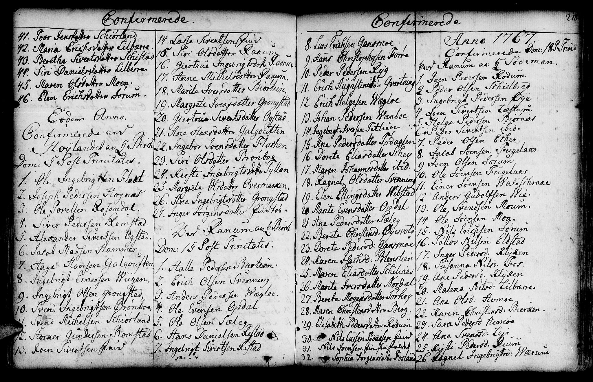 Ministerialprotokoller, klokkerbøker og fødselsregistre - Nord-Trøndelag, AV/SAT-A-1458/764/L0542: Parish register (official) no. 764A02, 1748-1779, p. 218
