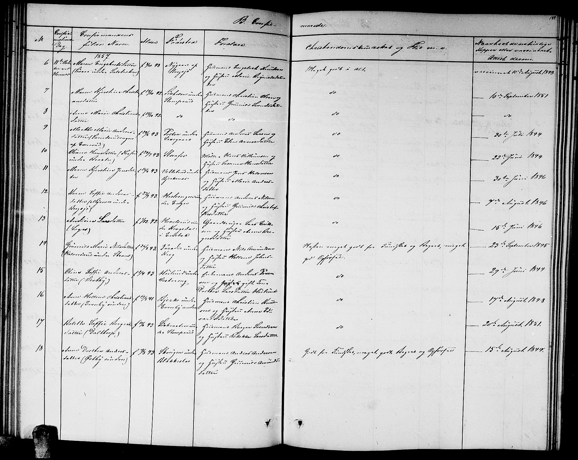 Høland prestekontor Kirkebøker, SAO/A-10346a/G/Ga/L0004: Parish register (copy) no. I 4, 1854-1862, p. 189