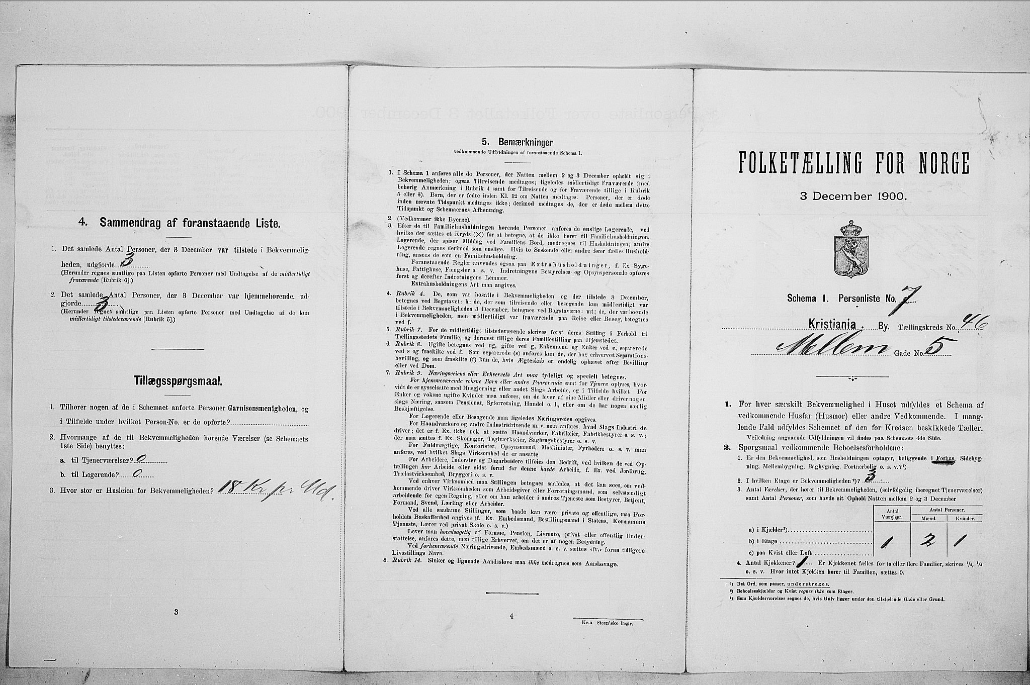 SAO, 1900 census for Kristiania, 1900, p. 59073