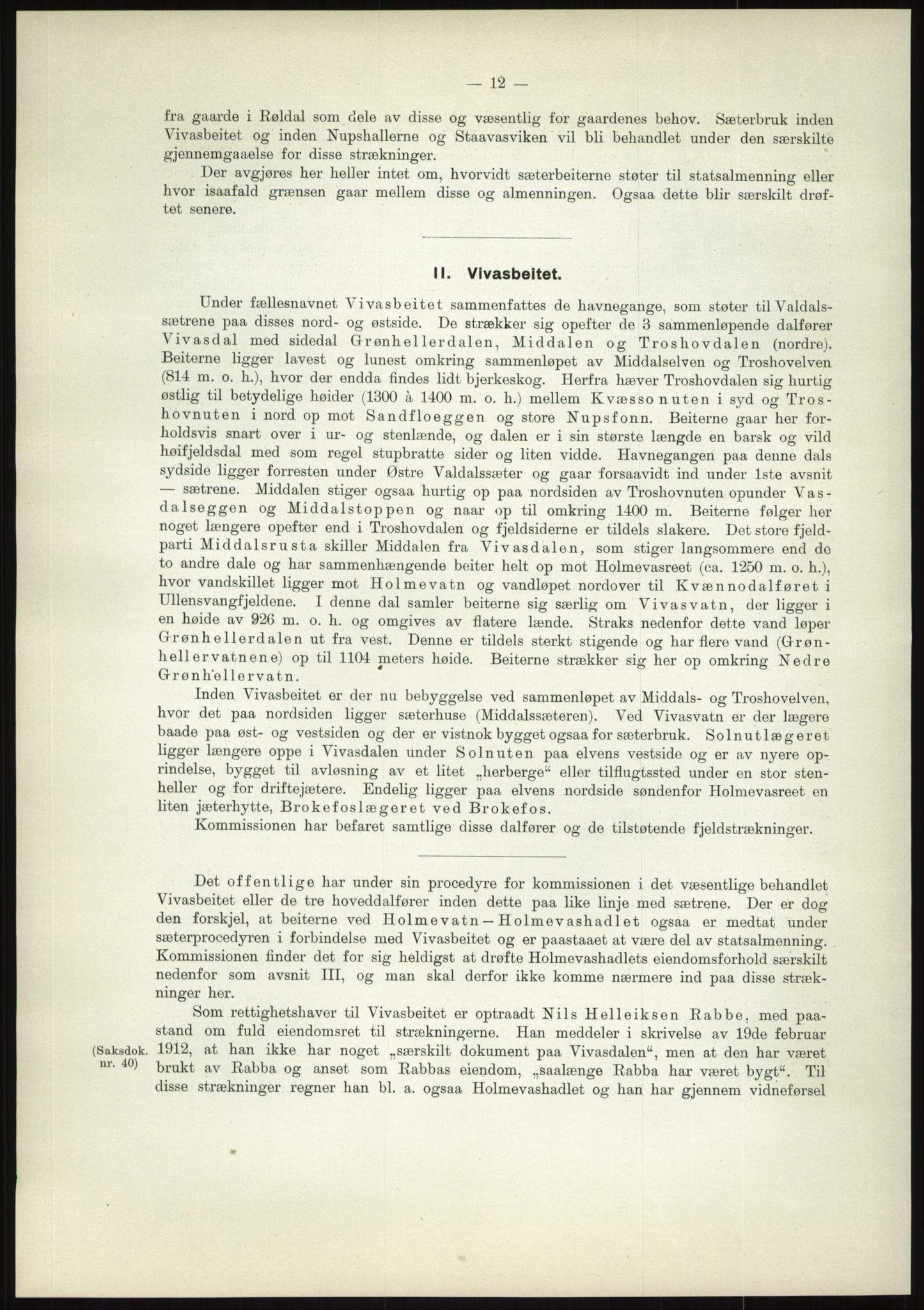 Høyfjellskommisjonen, AV/RA-S-1546/X/Xa/L0001: Nr. 1-33, 1909-1953, p. 553