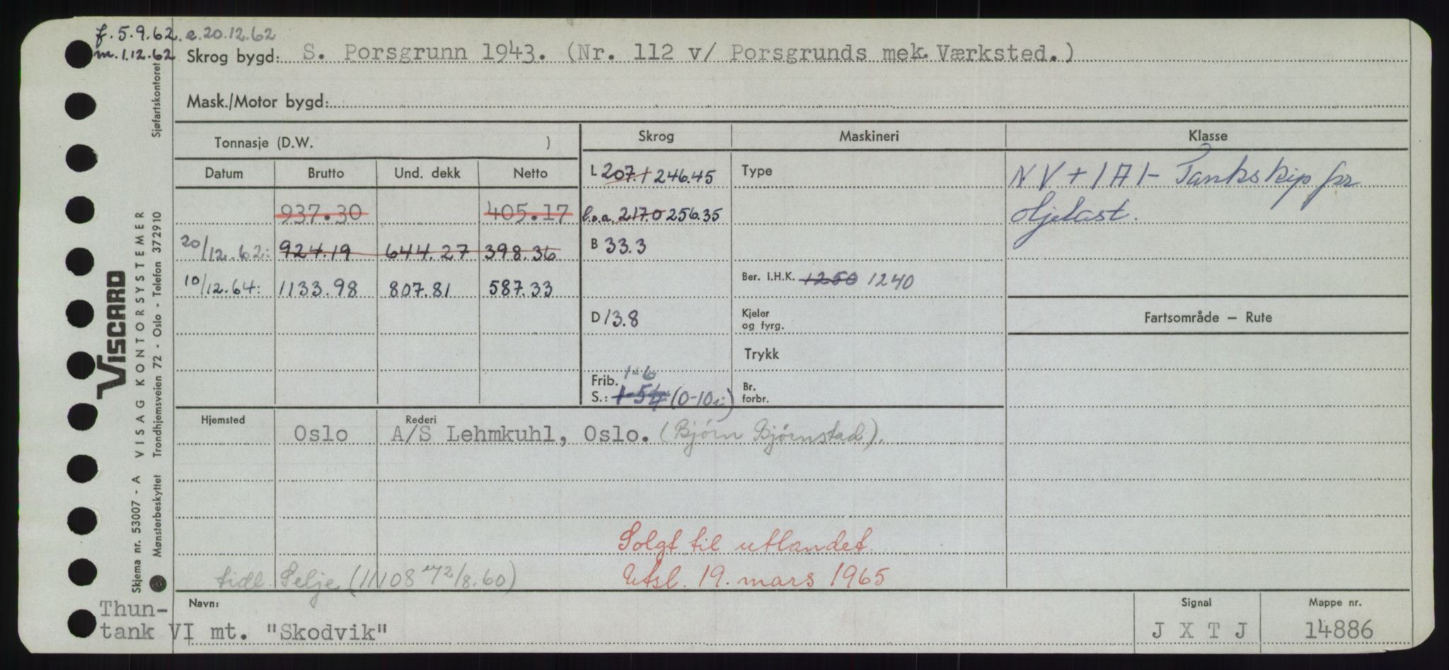 Sjøfartsdirektoratet med forløpere, Skipsmålingen, RA/S-1627/H/Hd/L0034: Fartøy, Sk-Slå, p. 215