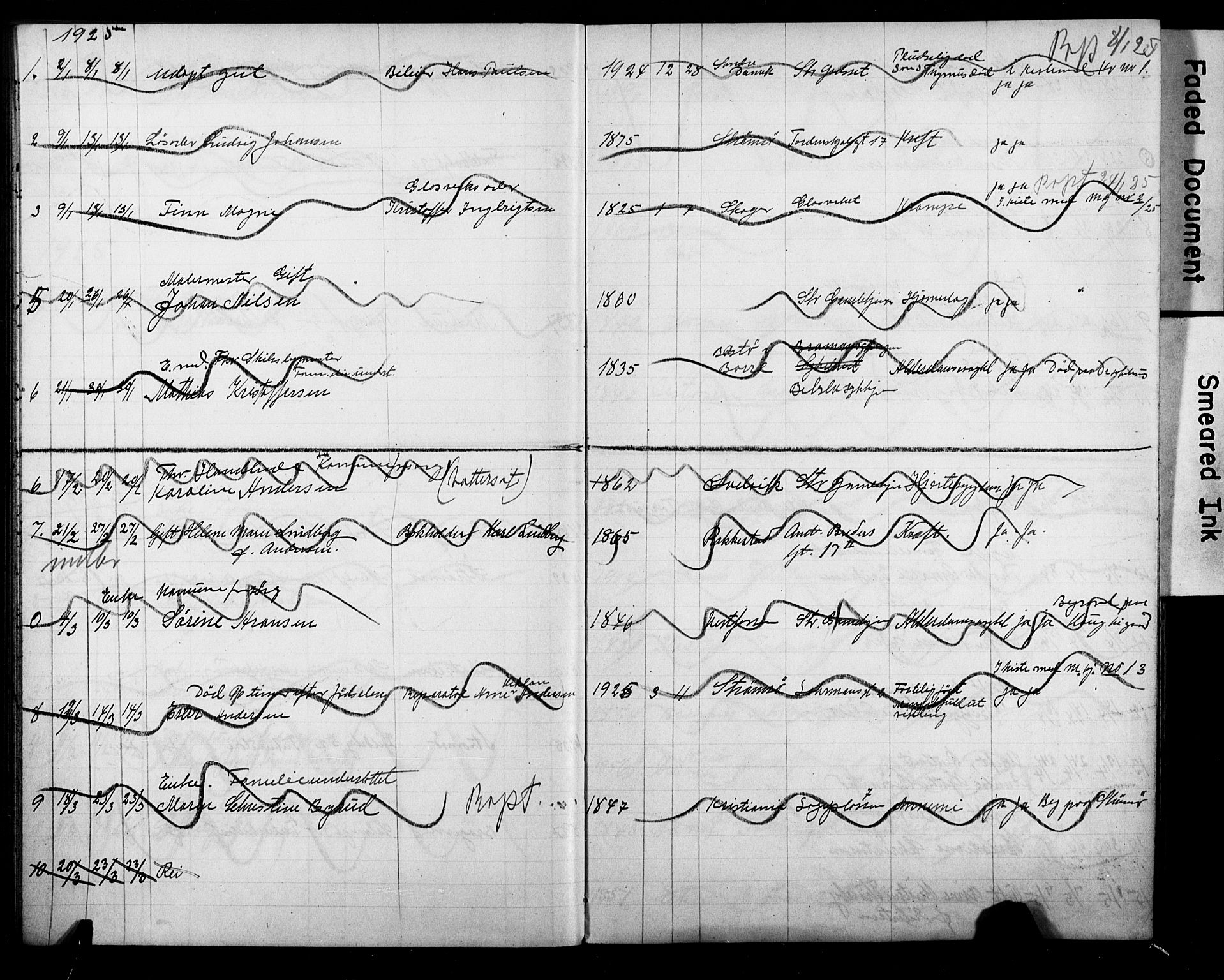 Strømsø kirkebøker, AV/SAKO-A-246/Y/Ya/L0008: Parish register draft no. I 8, 1916-1931