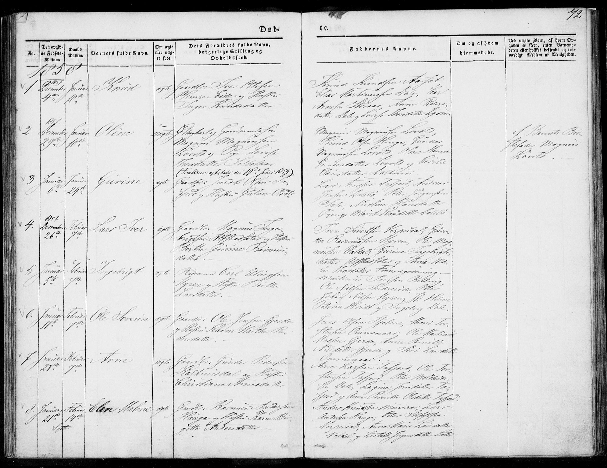 Ministerialprotokoller, klokkerbøker og fødselsregistre - Møre og Romsdal, AV/SAT-A-1454/519/L0249: Parish register (official) no. 519A08, 1846-1868, p. 72