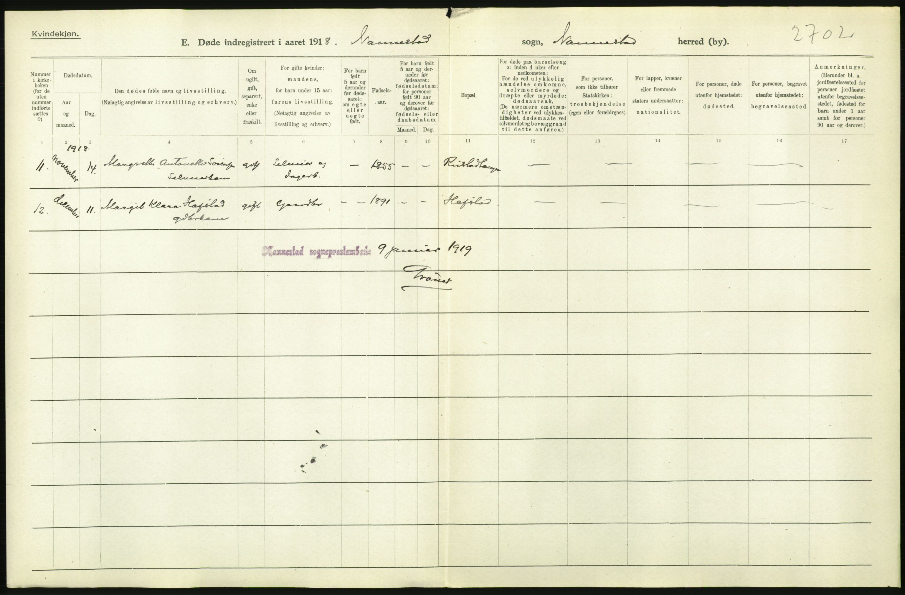 Statistisk sentralbyrå, Sosiodemografiske emner, Befolkning, RA/S-2228/D/Df/Dfb/Dfbh/L0006: Akershus fylke: Døde. Bygder og byer., 1918, p. 648