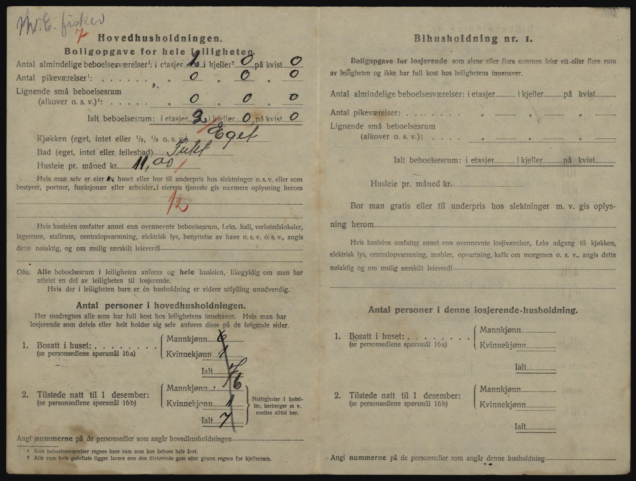 SATØ, 1920 census for Vardø, 1920, p. 1804