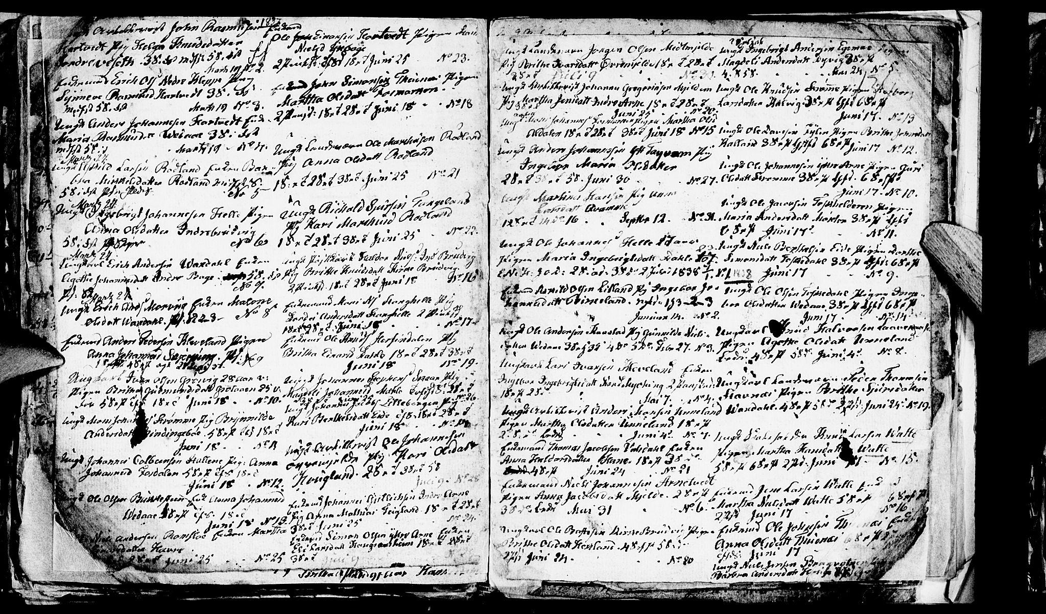 Haus sokneprestembete, SAB/A-75601/H/Hab: Parish register (copy) no. A 1, 1830-1855, p. 134