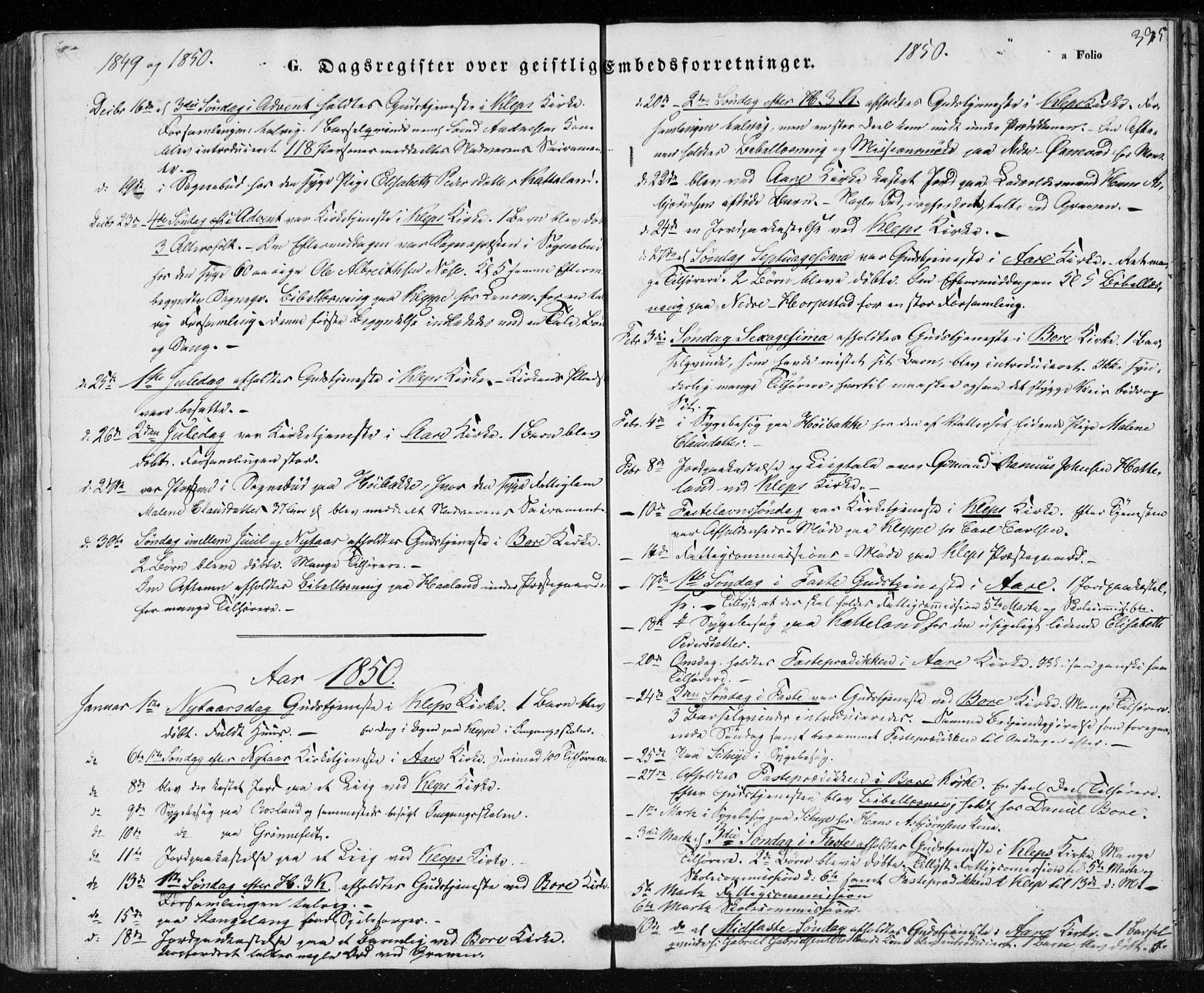 Klepp sokneprestkontor, AV/SAST-A-101803/001/3/30BA/L0004: Parish register (official) no. A 4, 1842-1852, p. 335