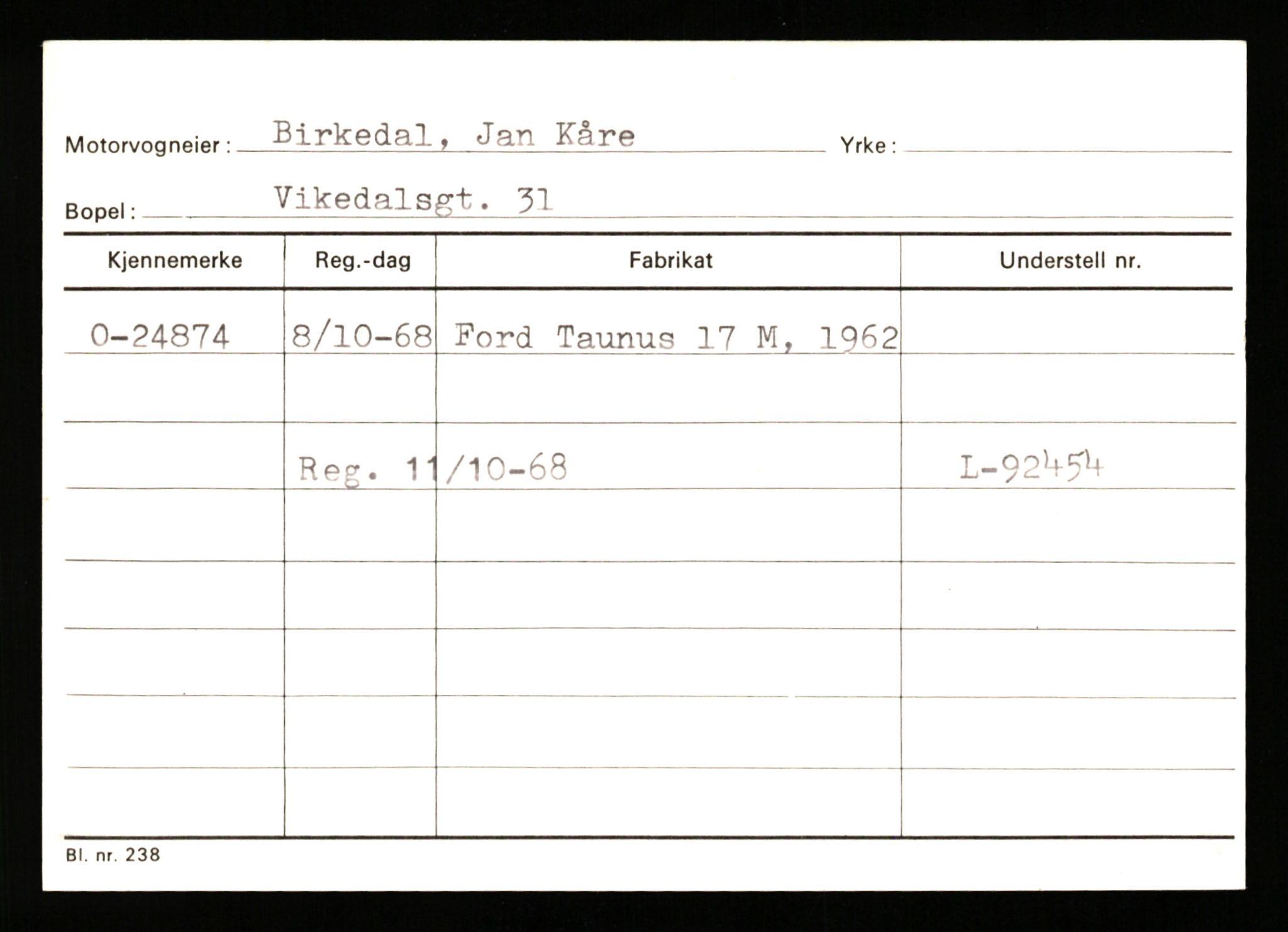 Stavanger trafikkstasjon, AV/SAST-A-101942/0/G/L0005: Registreringsnummer: 23000 - 34245, 1930-1971, p. 473