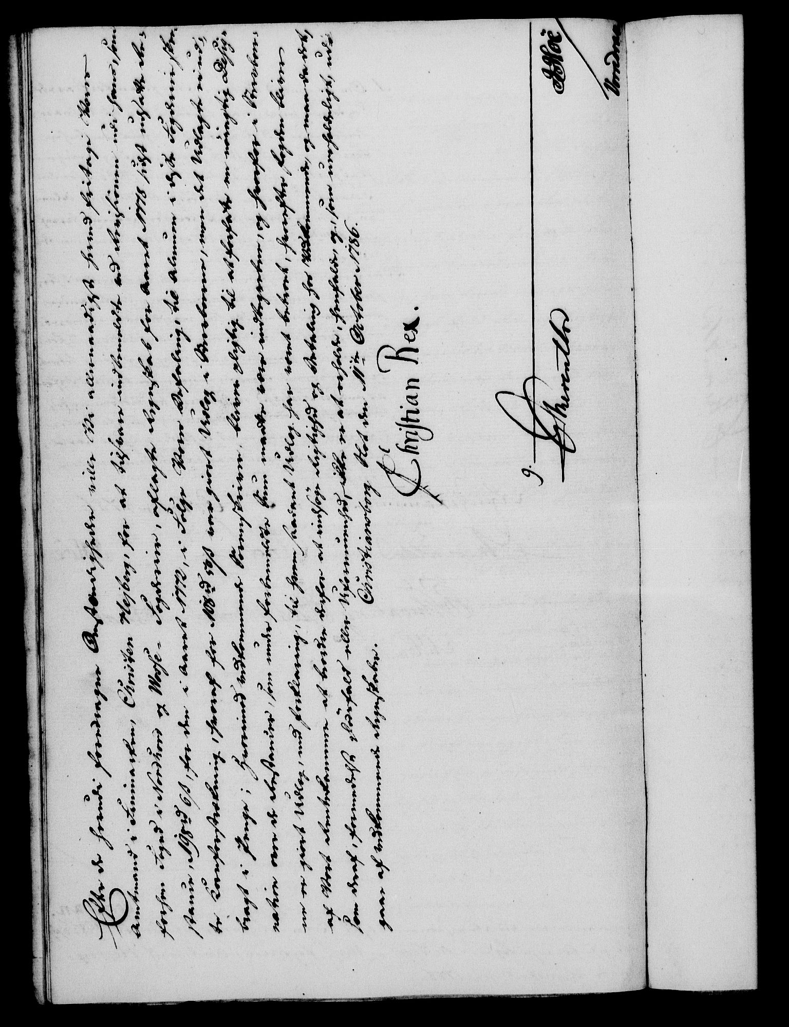 Rentekammeret, Kammerkanselliet, RA/EA-3111/G/Gf/Gfa/L0068: Norsk relasjons- og resolusjonsprotokoll (merket RK 52.68), 1786, p. 910