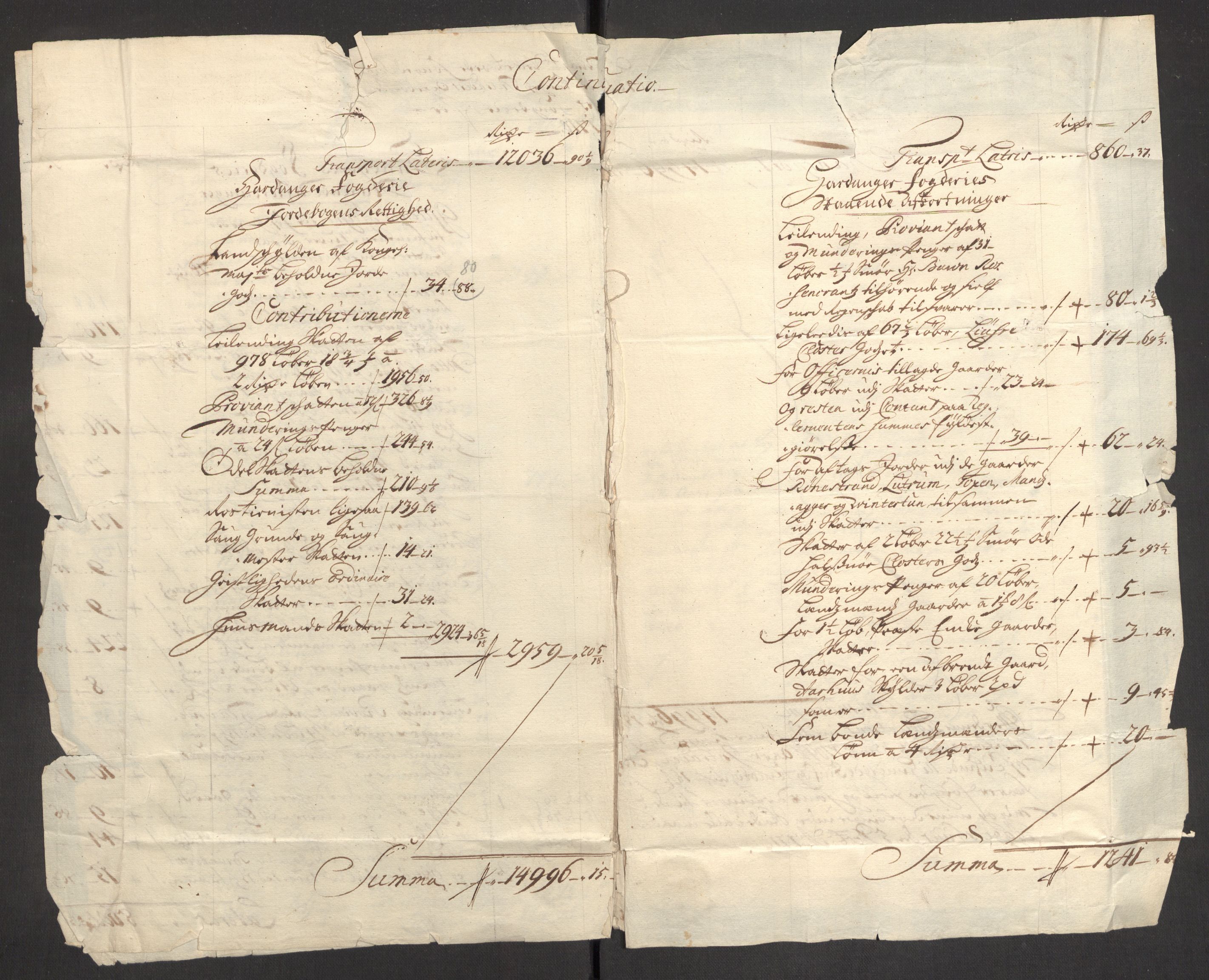 Rentekammeret inntil 1814, Reviderte regnskaper, Fogderegnskap, AV/RA-EA-4092/R48/L2986: Fogderegnskap Sunnhordland og Hardanger, 1709-1710, p. 354