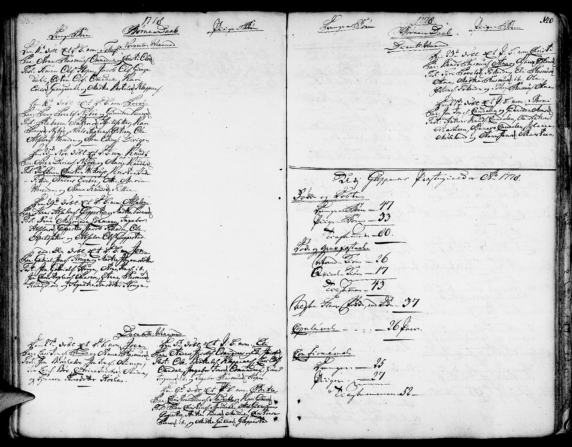 Gloppen sokneprestembete, AV/SAB-A-80101/H/Haa/Haaa/L0004: Parish register (official) no. A 4, 1758-1784, p. 140