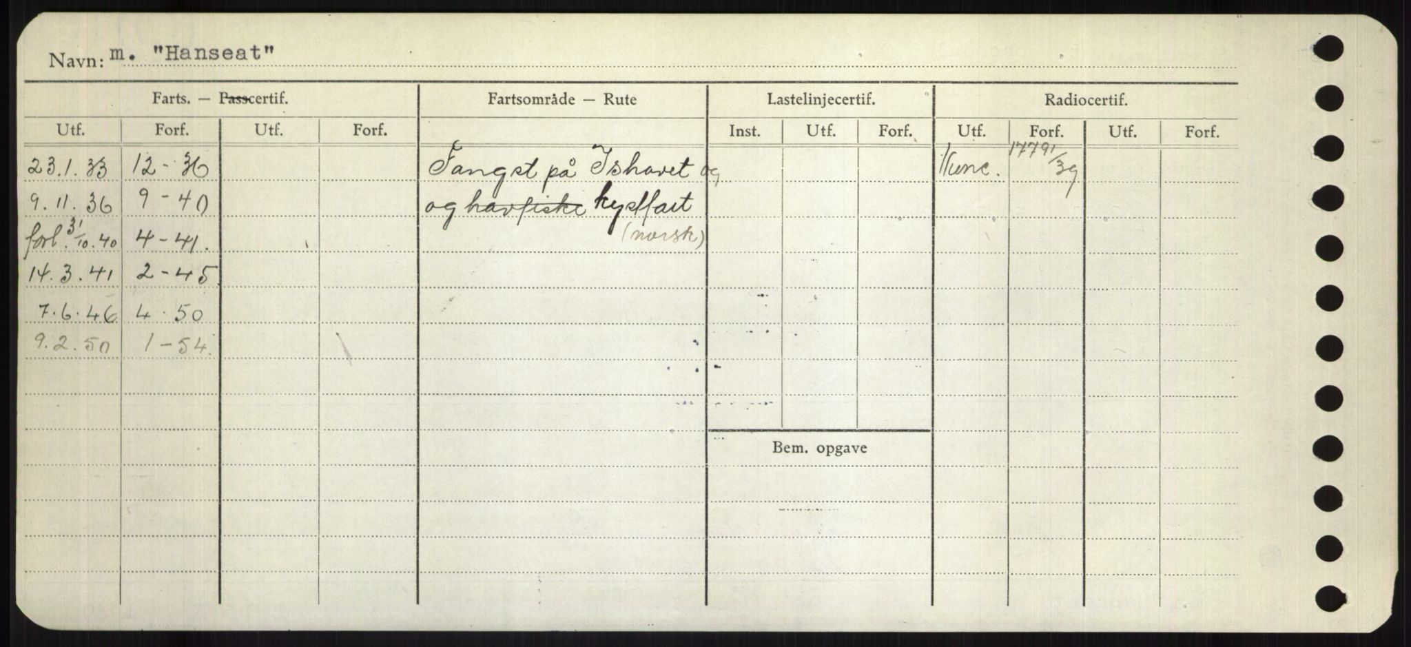 Sjøfartsdirektoratet med forløpere, Skipsmålingen, AV/RA-S-1627/H/Hd/L0014: Fartøy, H-Havl, p. 260