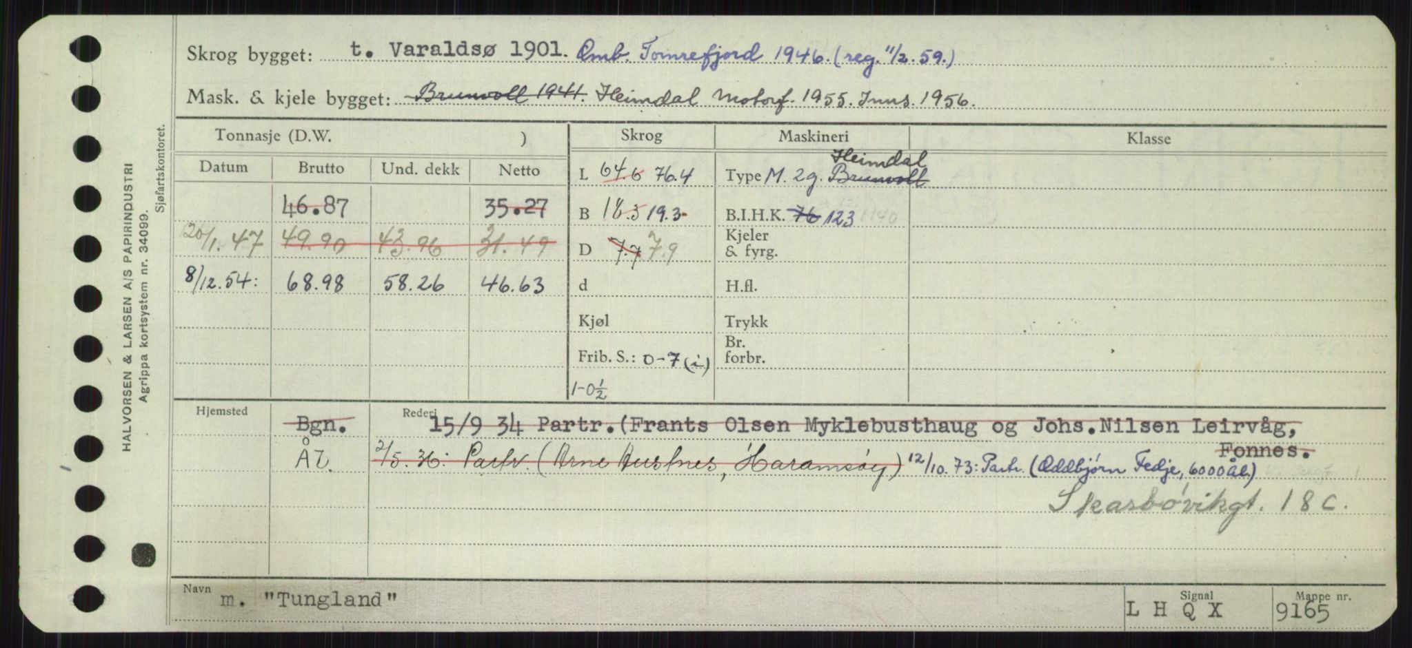 Sjøfartsdirektoratet med forløpere, Skipsmålingen, RA/S-1627/H/Ha/L0006/0001: Fartøy, Sver-Å / Fartøy, Sver-T, p. 855