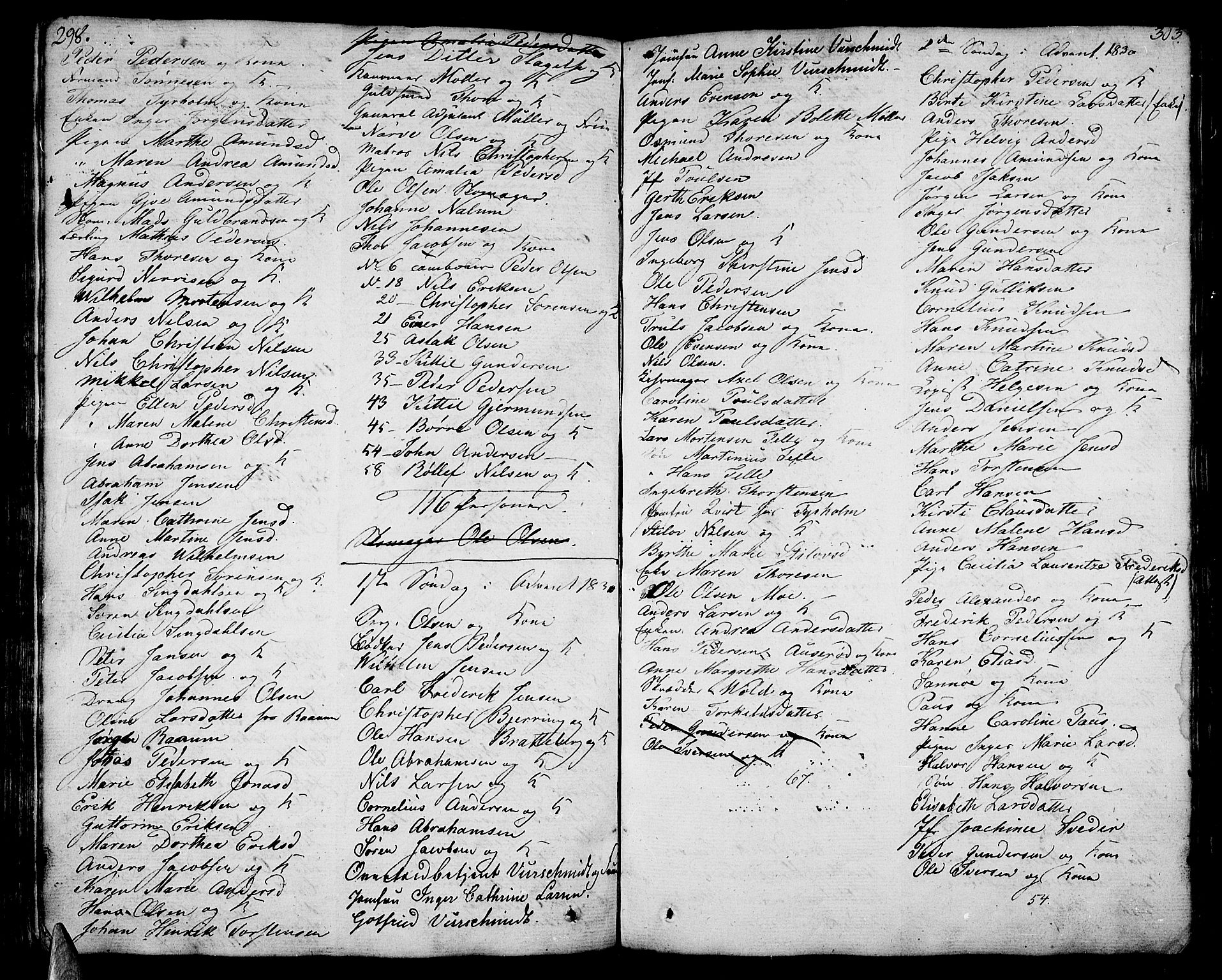 Stavern kirkebøker, AV/SAKO-A-318/F/Fa/L0004: Parish register (official) no. 4, 1809-1816, p. 298-299