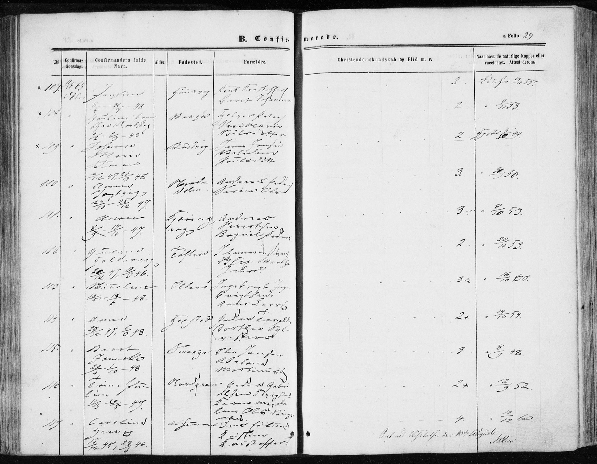 Ministerialprotokoller, klokkerbøker og fødselsregistre - Sør-Trøndelag, SAT/A-1456/634/L0531: Parish register (official) no. 634A07, 1861-1870, p. 29