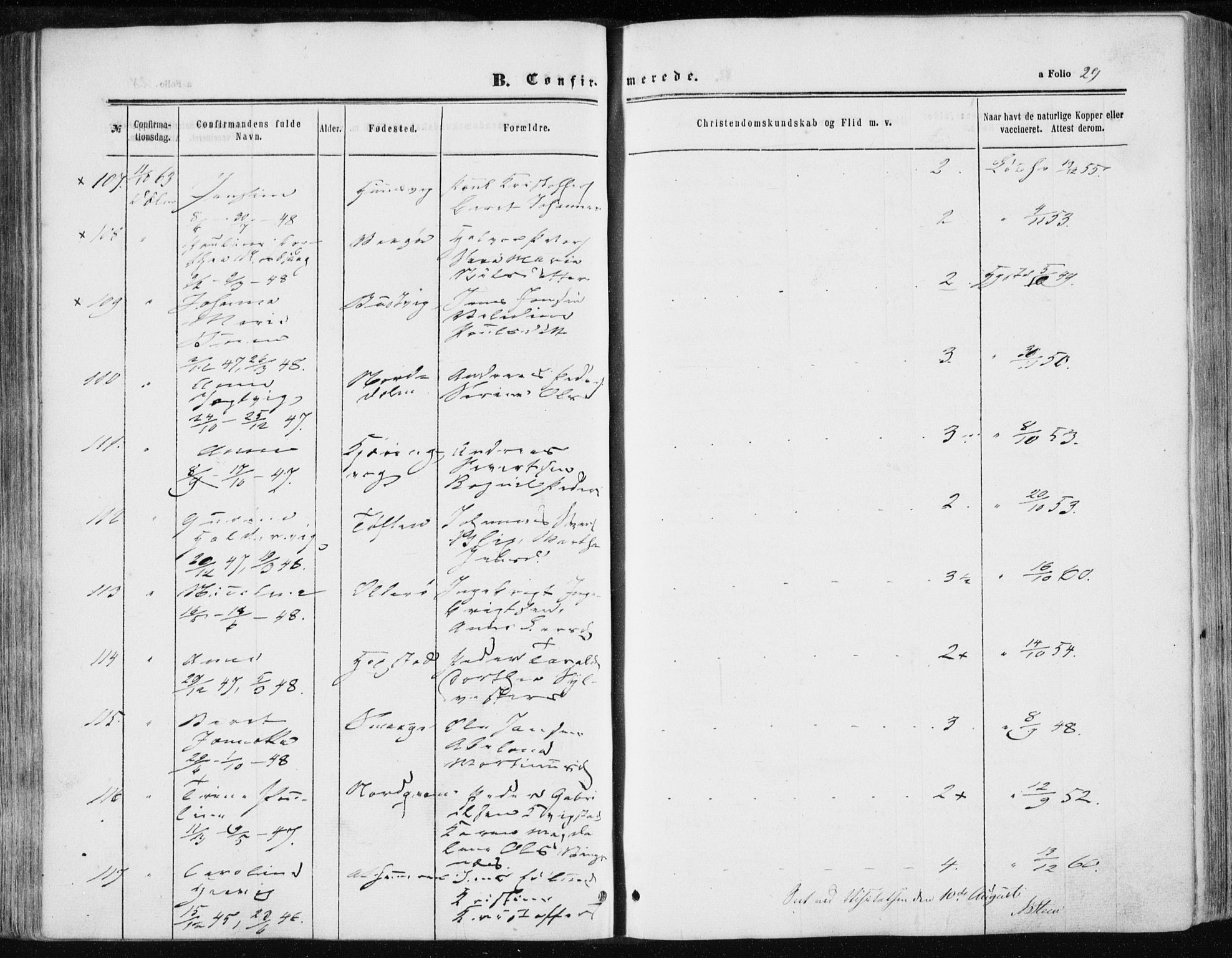 Ministerialprotokoller, klokkerbøker og fødselsregistre - Sør-Trøndelag, AV/SAT-A-1456/634/L0531: Parish register (official) no. 634A07, 1861-1870, p. 29