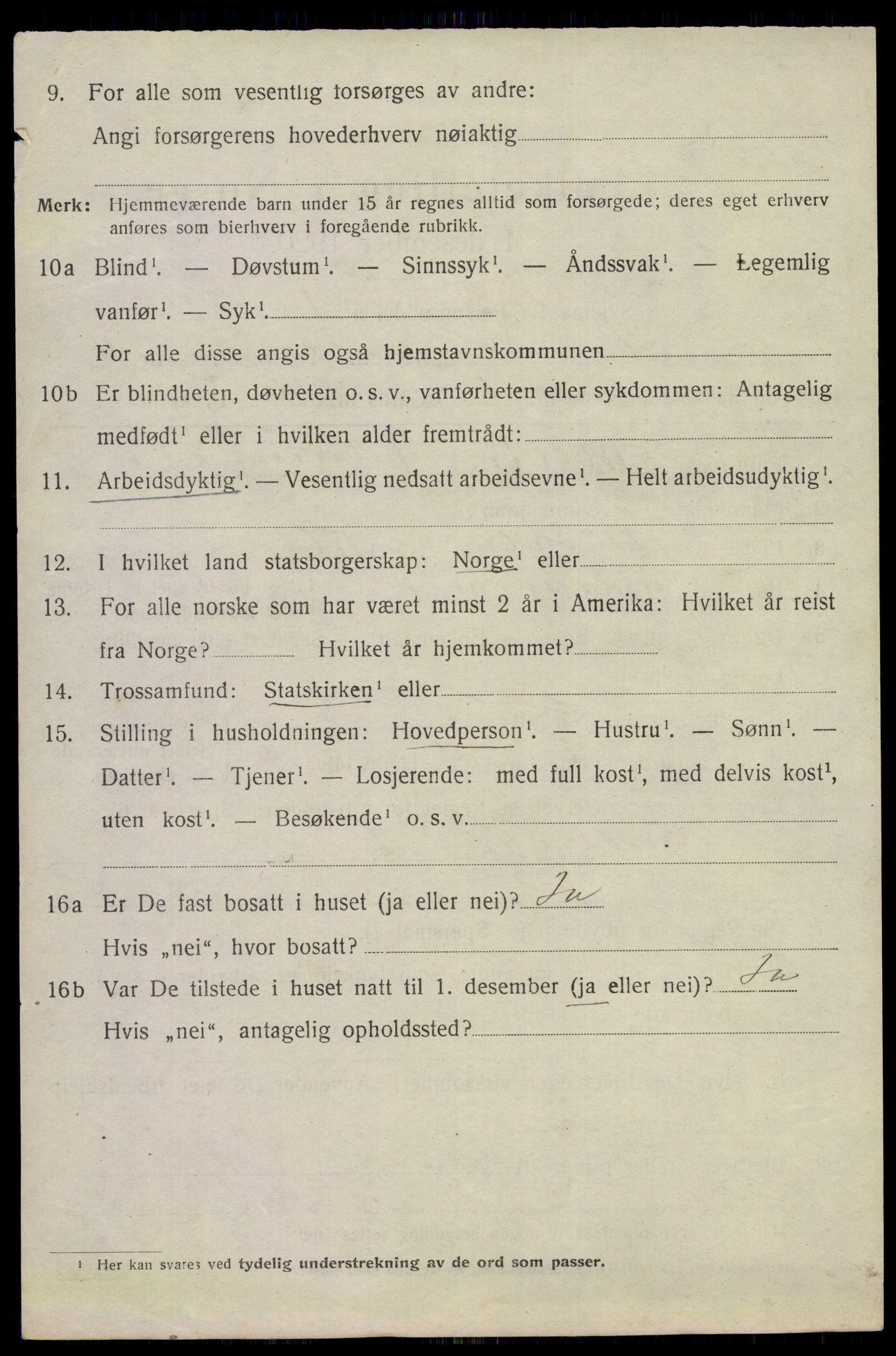 SAKO, 1920 census for Eidanger, 1920, p. 3893