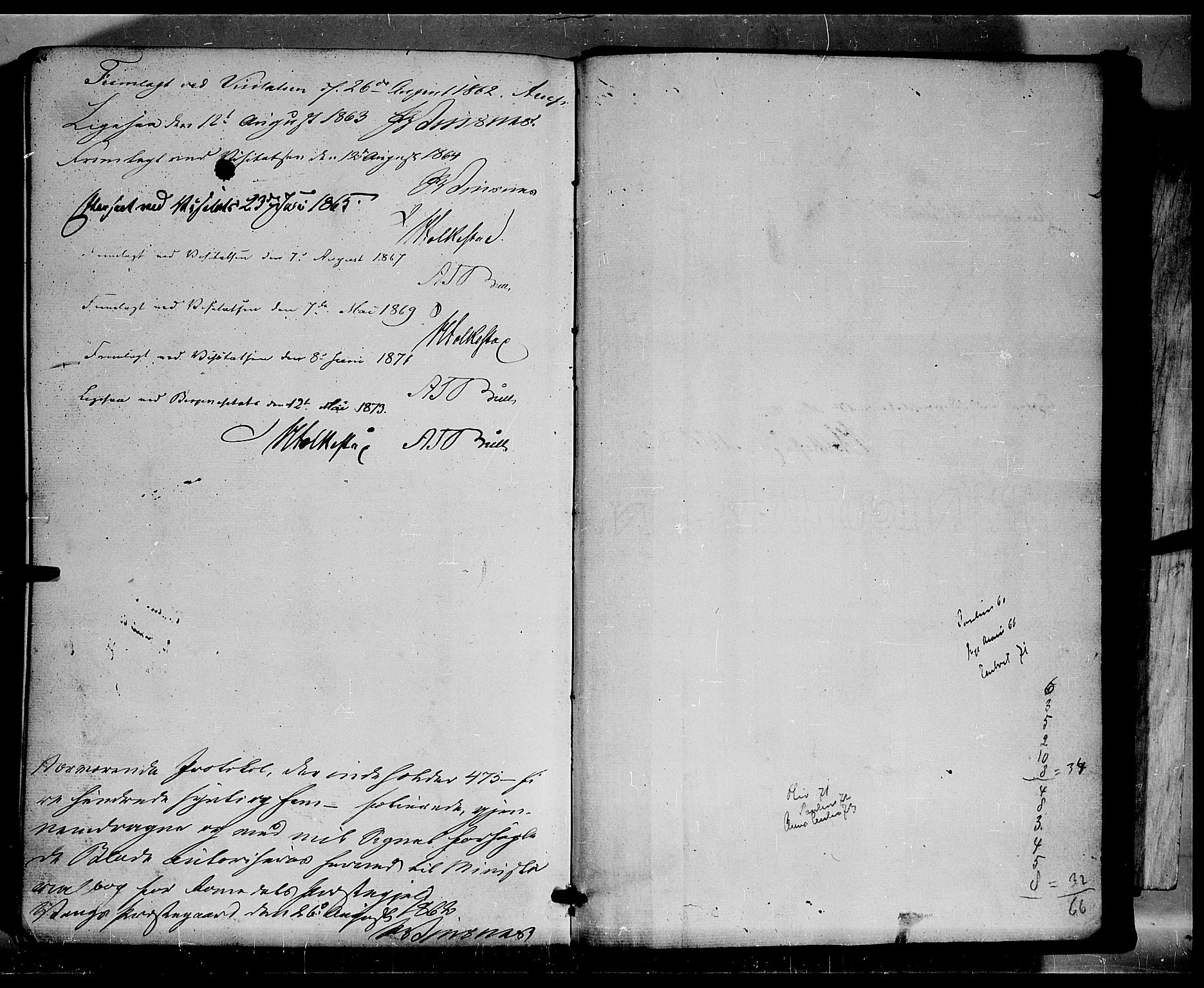 Romedal prestekontor, AV/SAH-PREST-004/K/L0005: Parish register (official) no. 5, 1862-1874