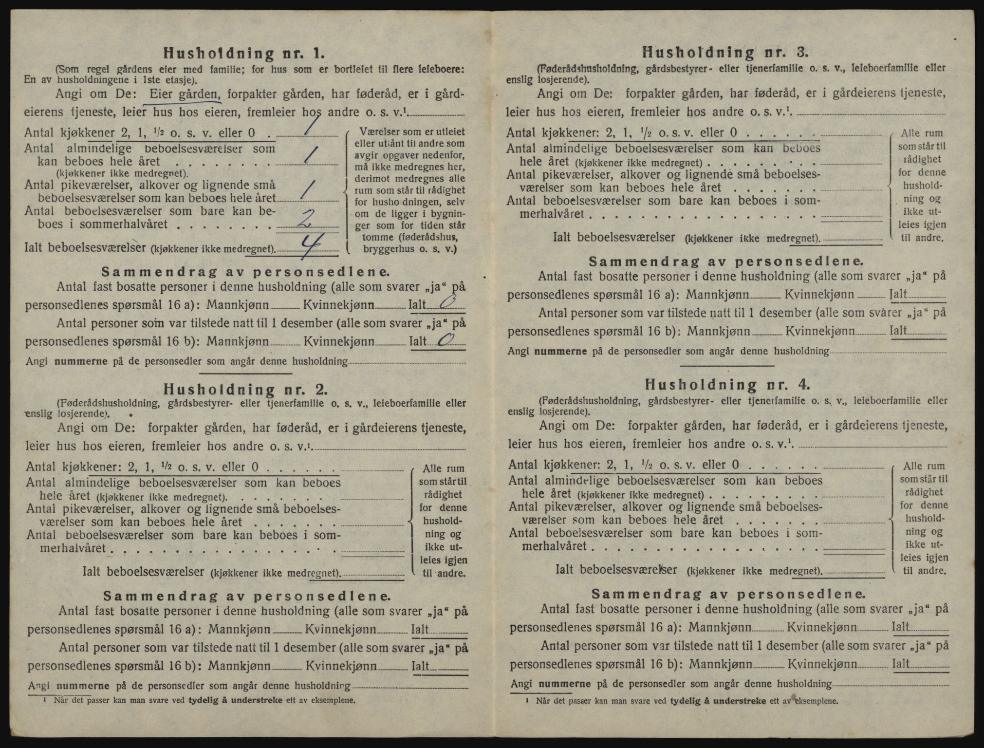 SATØ, 1920 census for Sørfjord, 1920, p. 136