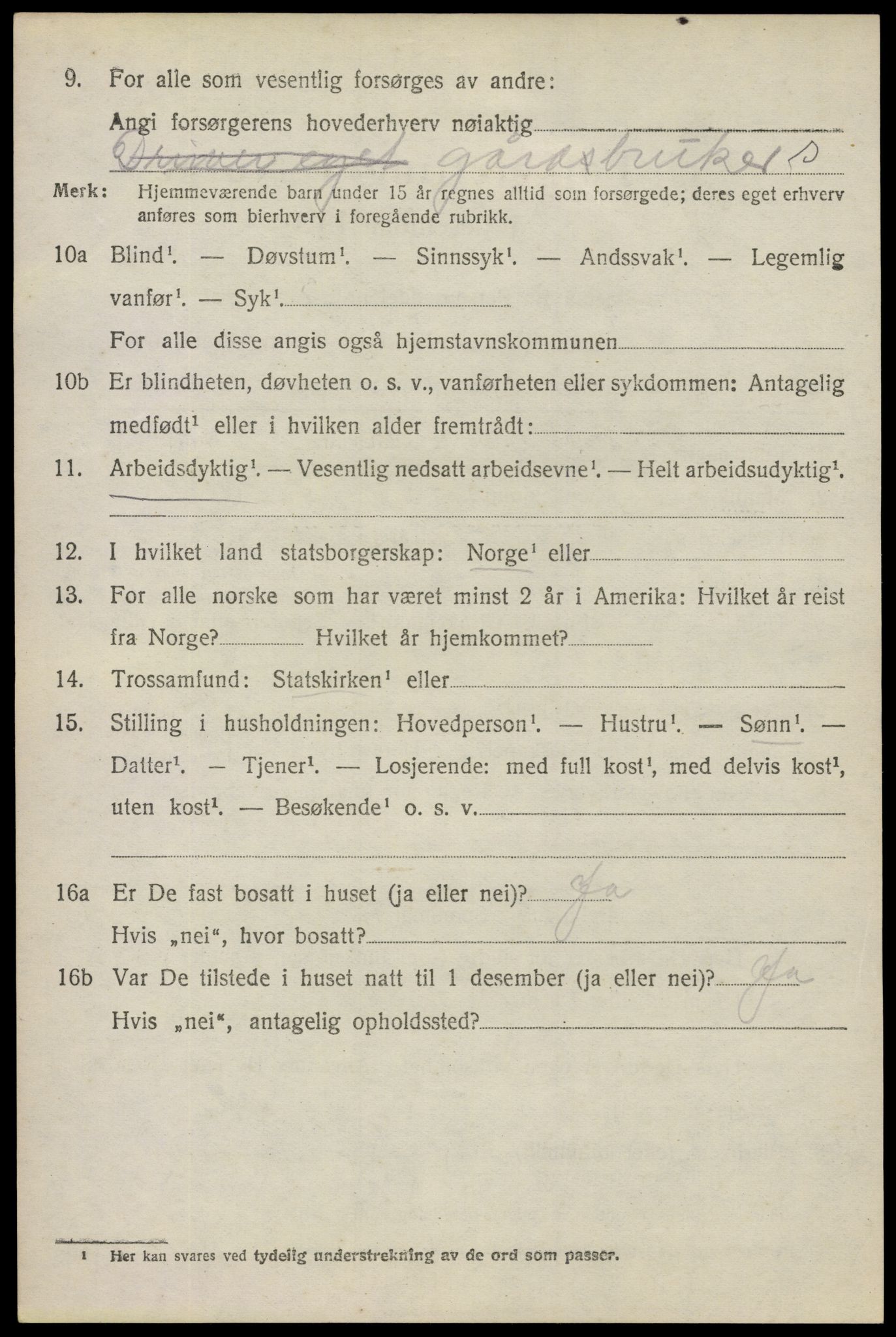 SAO, 1920 census for Skiptvet, 1920, p. 2918