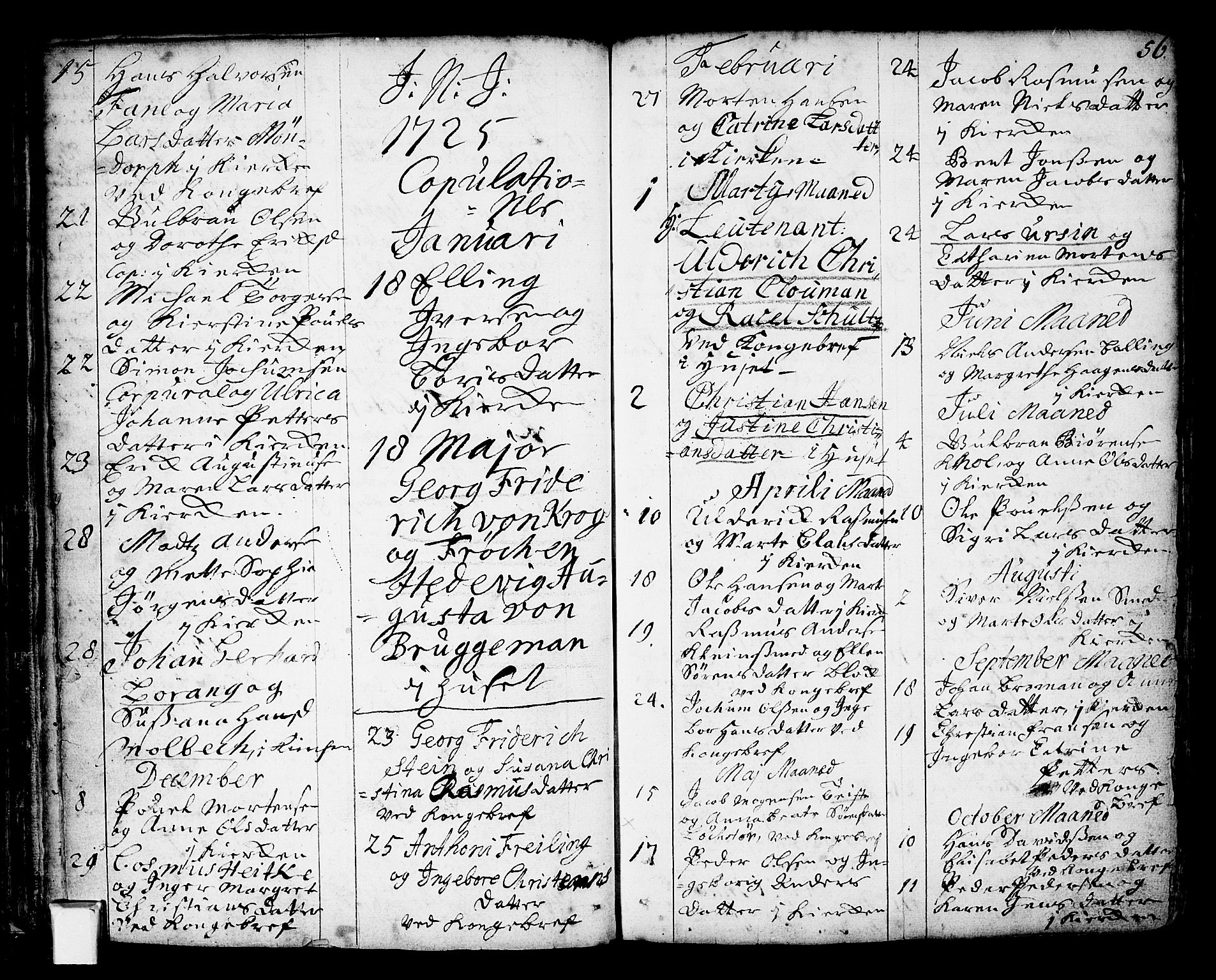 Oslo domkirke Kirkebøker, SAO/A-10752/F/Fa/L0002: Parish register (official) no. 2, 1705-1730, p. 56