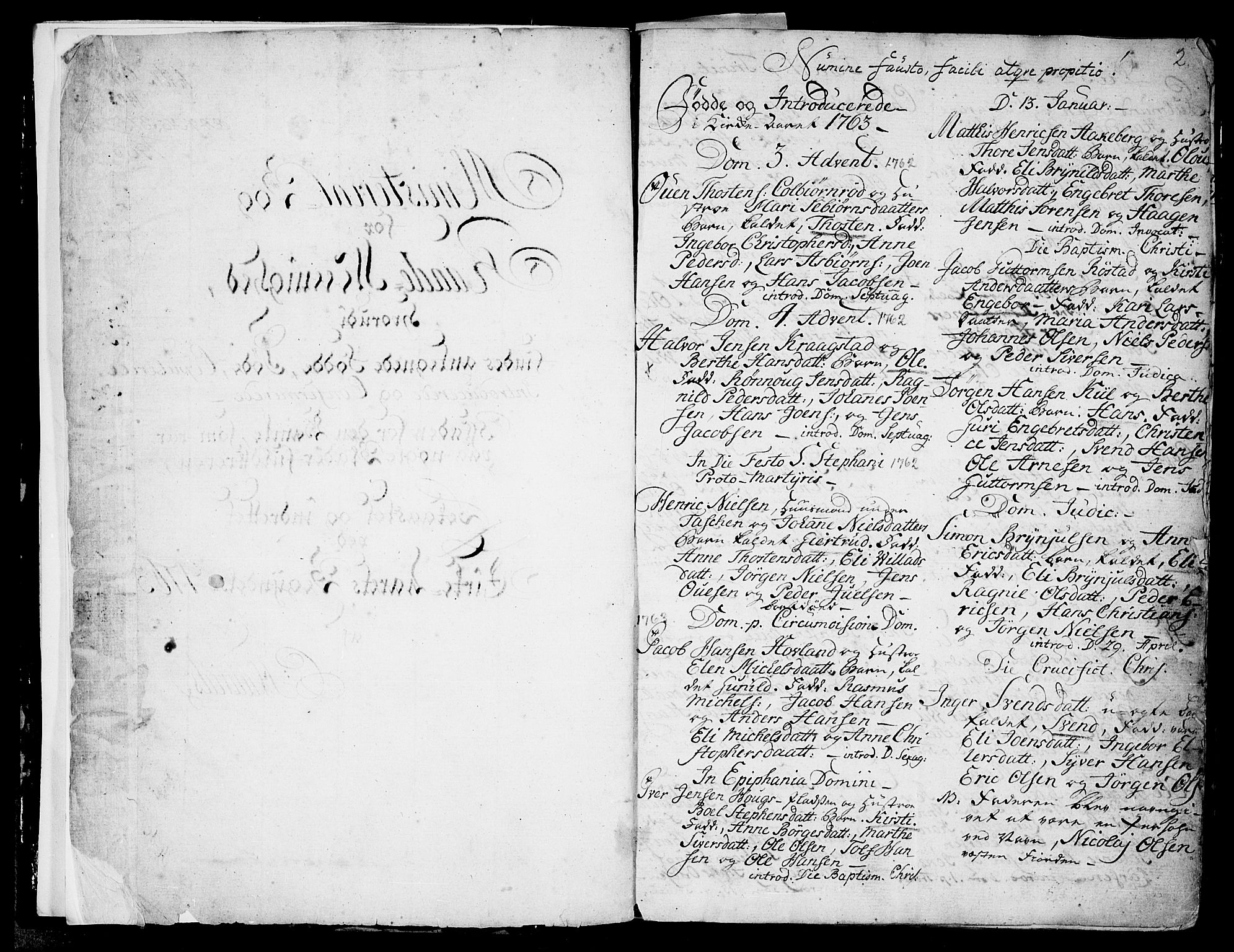 Råde prestekontor kirkebøker, SAO/A-2009/F/Fa/L0002: Parish register (official) no. 2, 1762-1806, p. 2