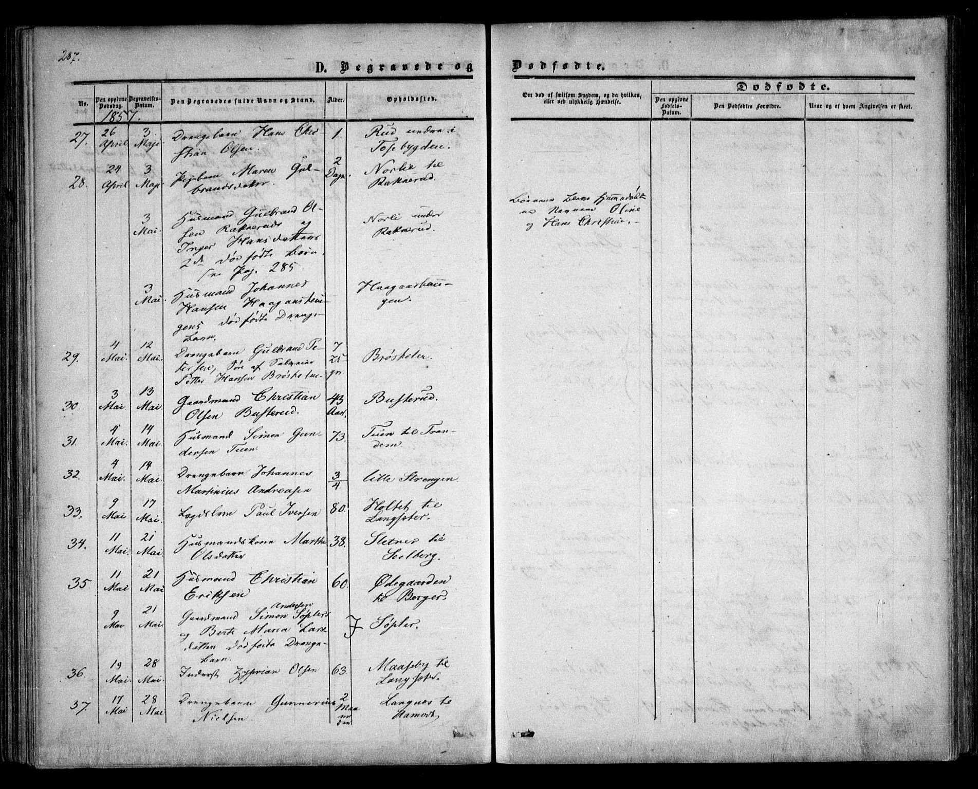 Trøgstad prestekontor Kirkebøker, AV/SAO-A-10925/F/Fa/L0008.b: Parish register (official) no. I 8B, 1855-1864, p. 287