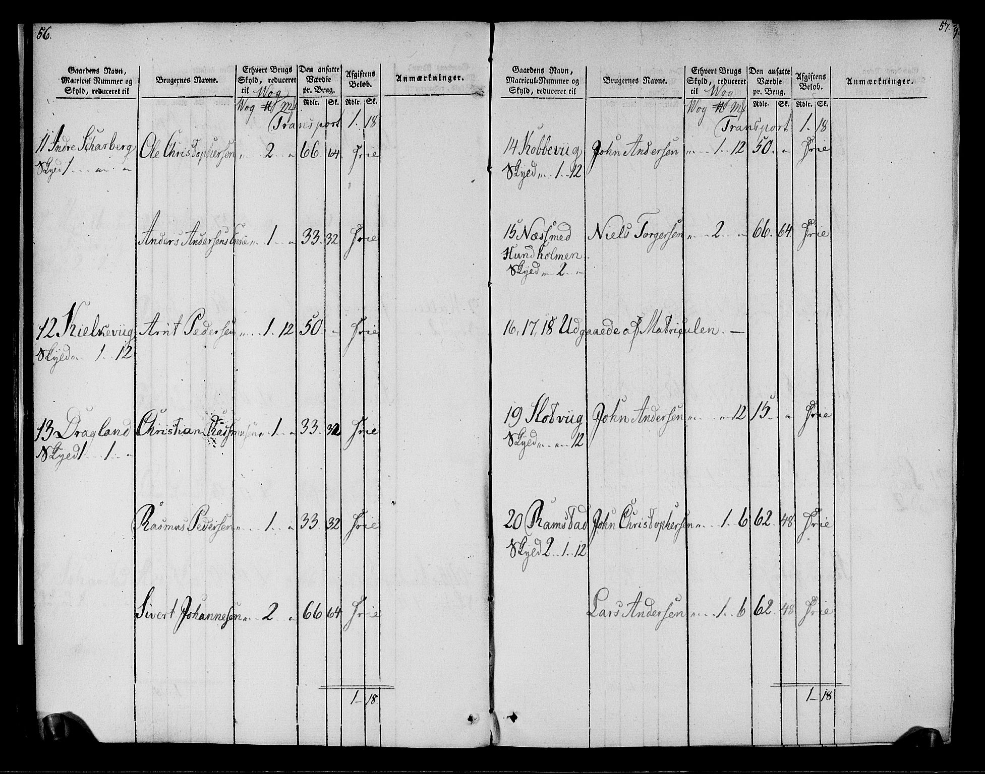 Rentekammeret inntil 1814, Realistisk ordnet avdeling, AV/RA-EA-4070/N/Ne/Nea/L0161: Salten fogderi. Oppebørselsregister, 1803-1804, p. 30