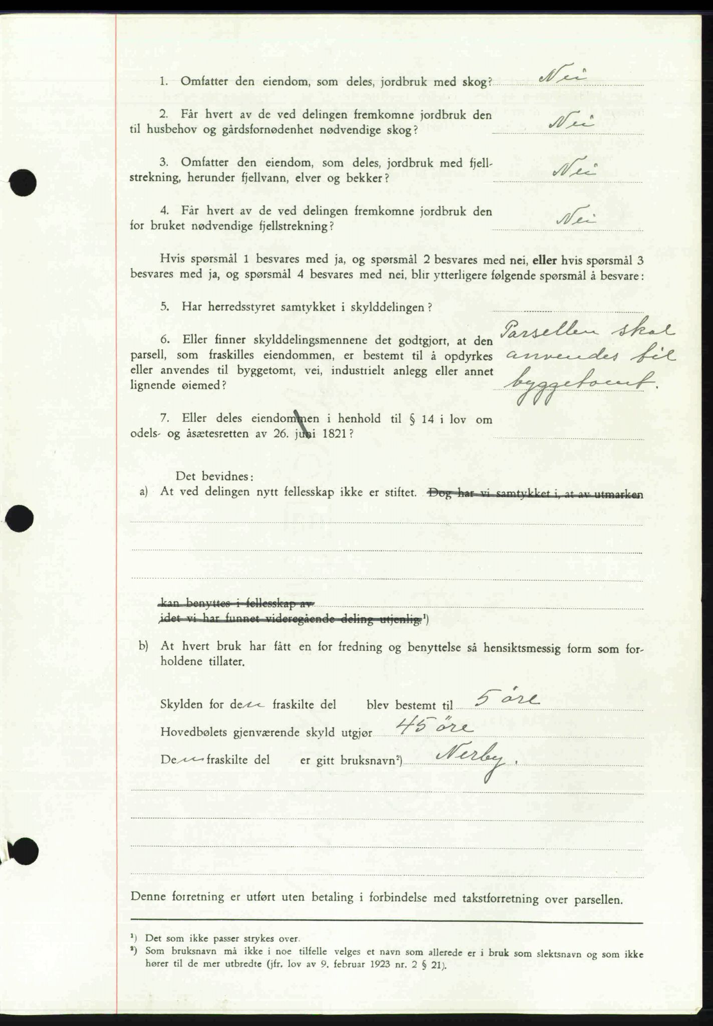 Toten tingrett, SAH/TING-006/H/Hb/Hbc/L0004: Mortgage book no. Hbc-04, 1938-1938, Diary no: : 751/1938