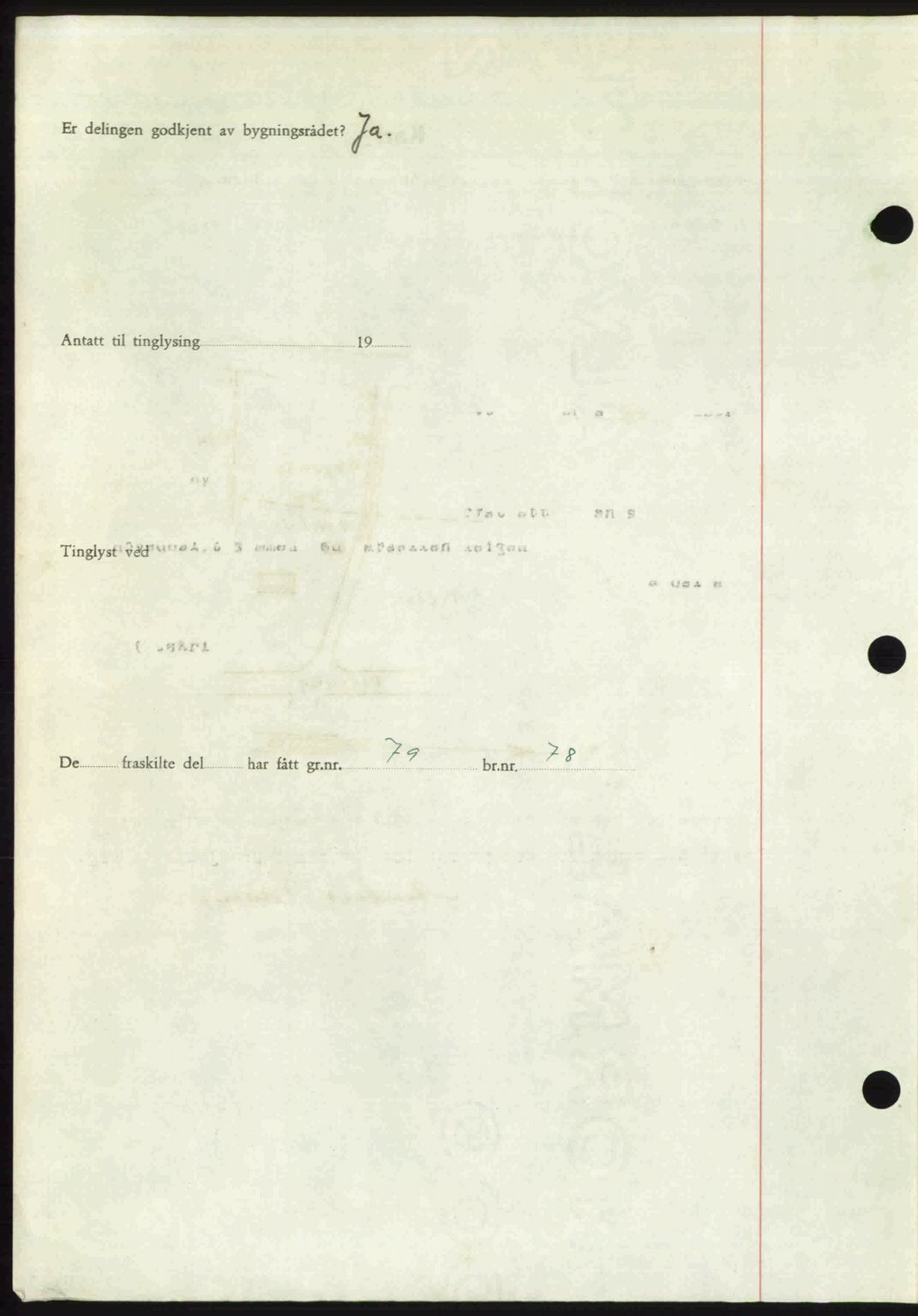 Nordmøre sorenskriveri, AV/SAT-A-4132/1/2/2Ca: Mortgage book no. A115, 1950-1950, Diary no: : 2402/1950