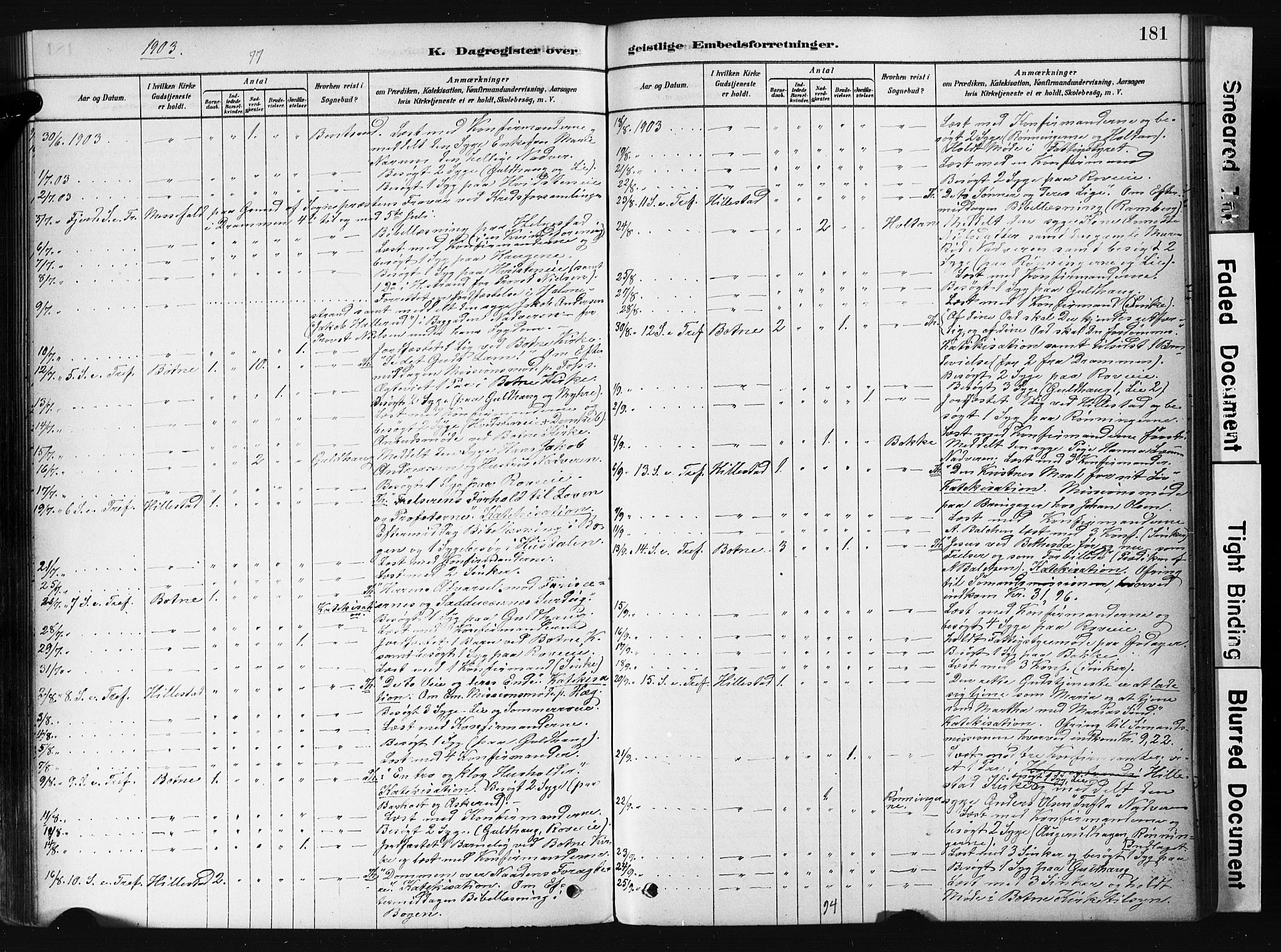 Botne kirkebøker, AV/SAKO-A-340/F/Fb/L0001: Parish register (official) no. II 1, 1878-1902, p. 181