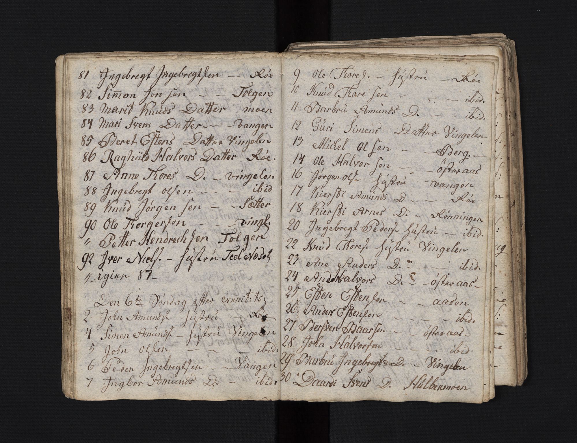 Tolga prestekontor, SAH/PREST-062/L/L0021: Parish register (copy) no. 21, 1804-1823