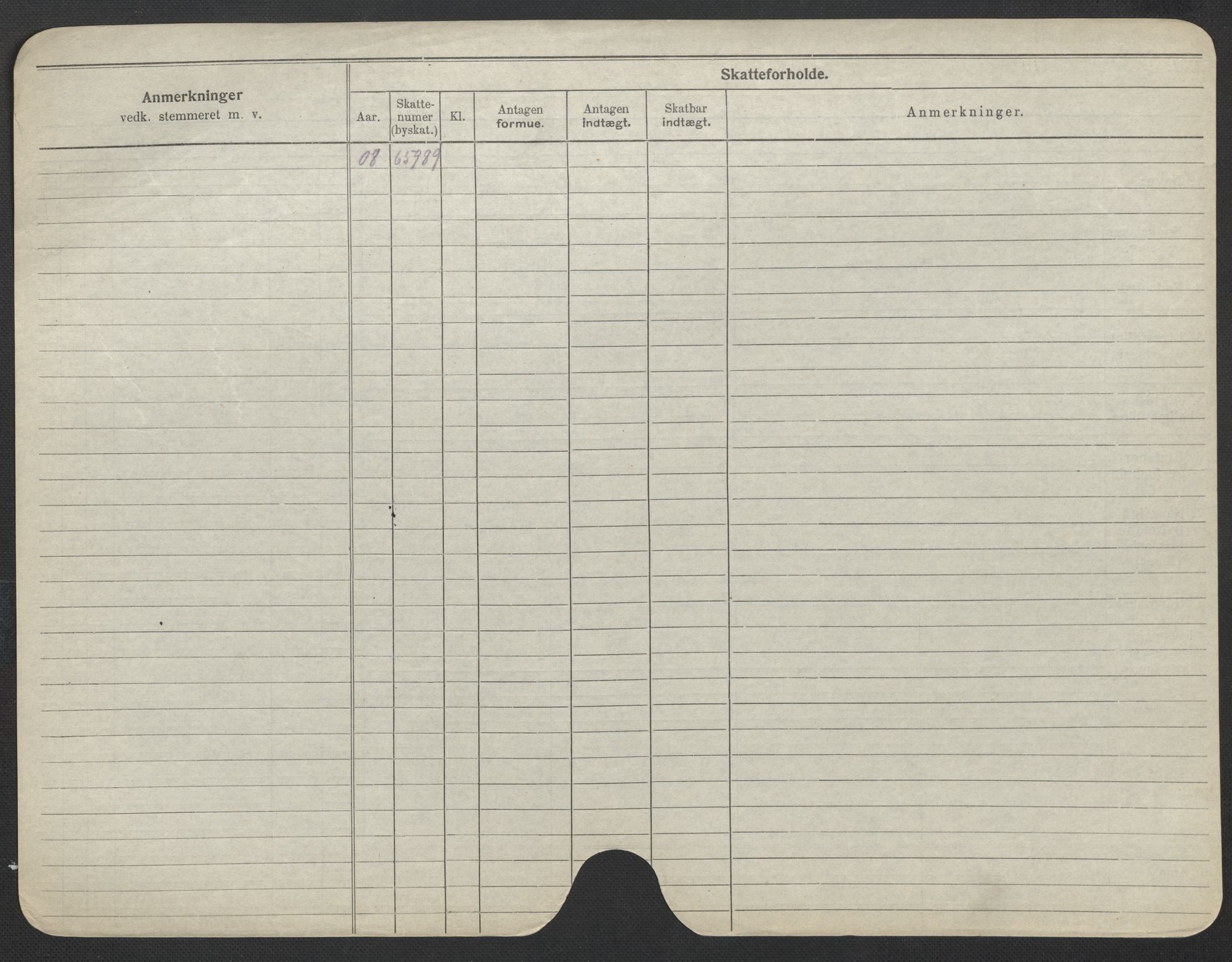 Oslo folkeregister, Registerkort, SAO/A-11715/F/Fa/Fac/L0022: Kvinner, 1906-1914, p. 949b