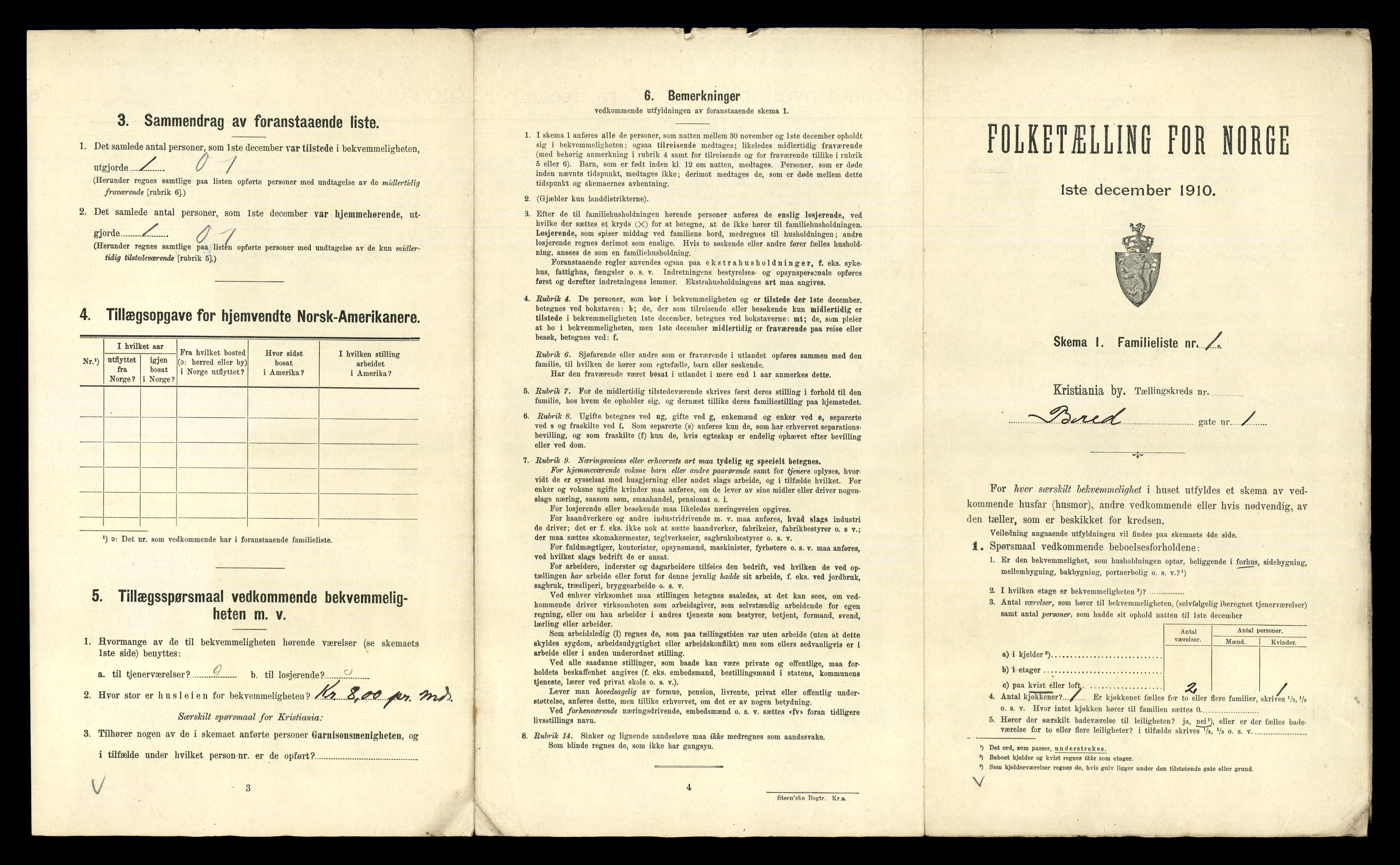 RA, 1910 census for Kristiania, 1910, p. 8933