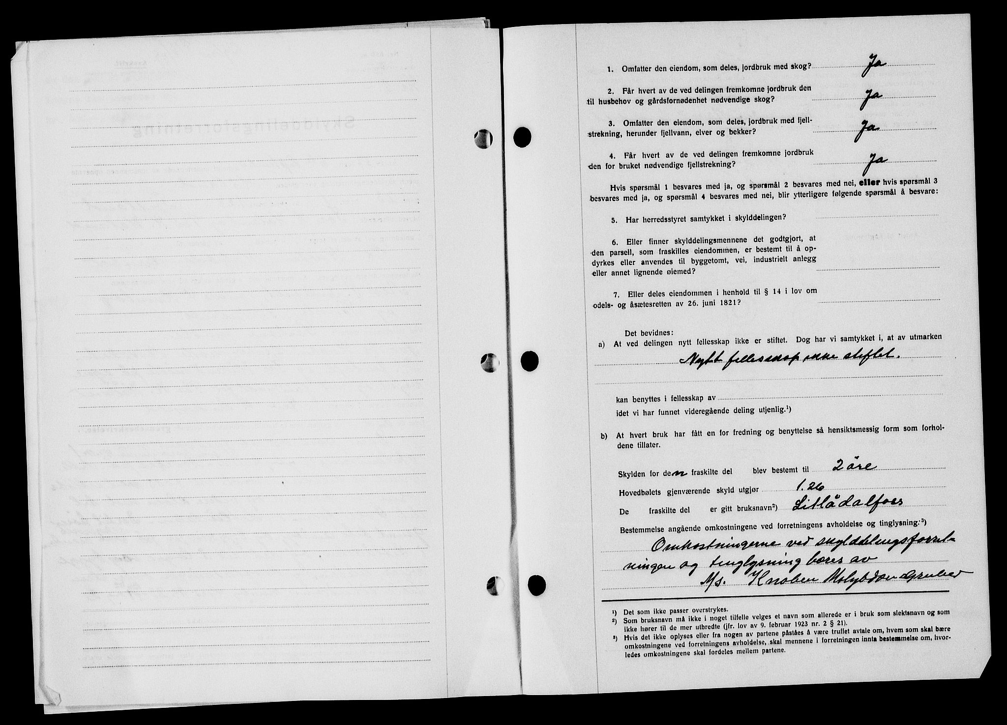 Flekkefjord sorenskriveri, SAK/1221-0001/G/Gb/Gba/L0053: Mortgage book no. A-1, 1936-1937, Diary no: : 516/1937